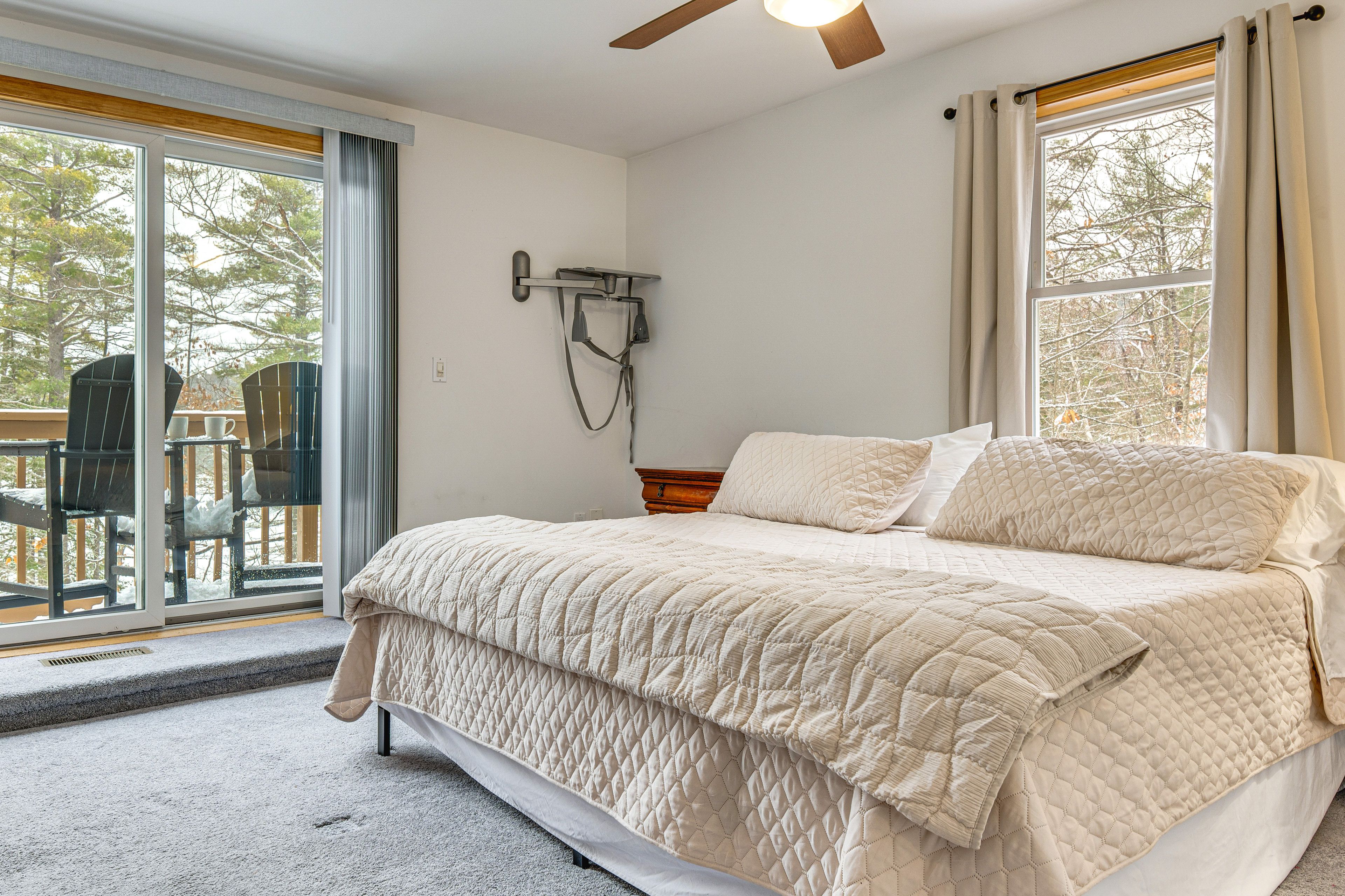 Bedroom 2 | King Bed | Upper Level | Private Balcony