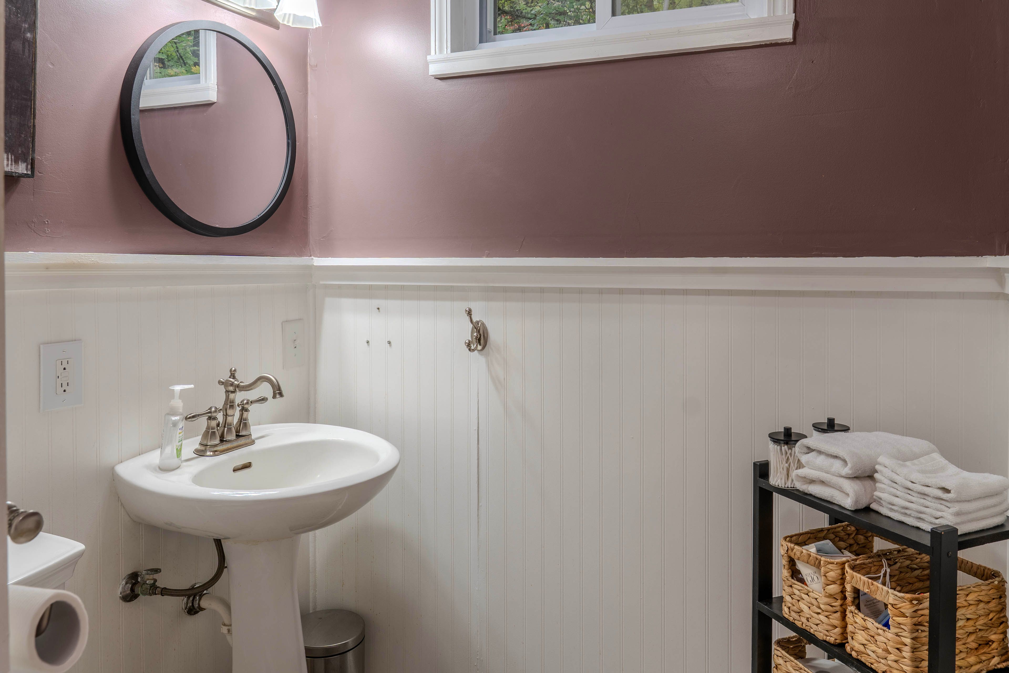 Bathroom | Towels Provided | 1st Floor