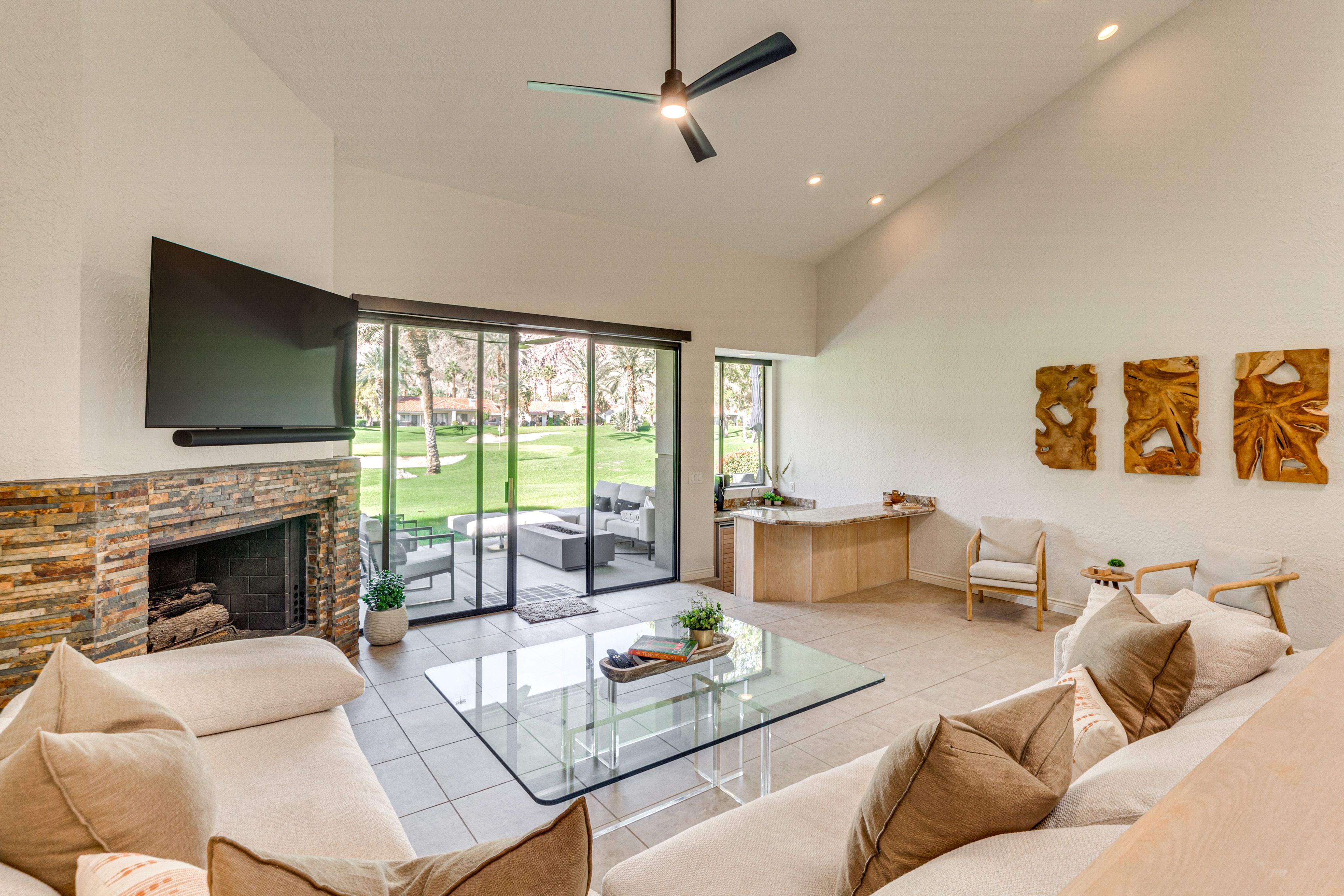 Living Room | Free WiFi | Central A/C & Heat | Wet Bar