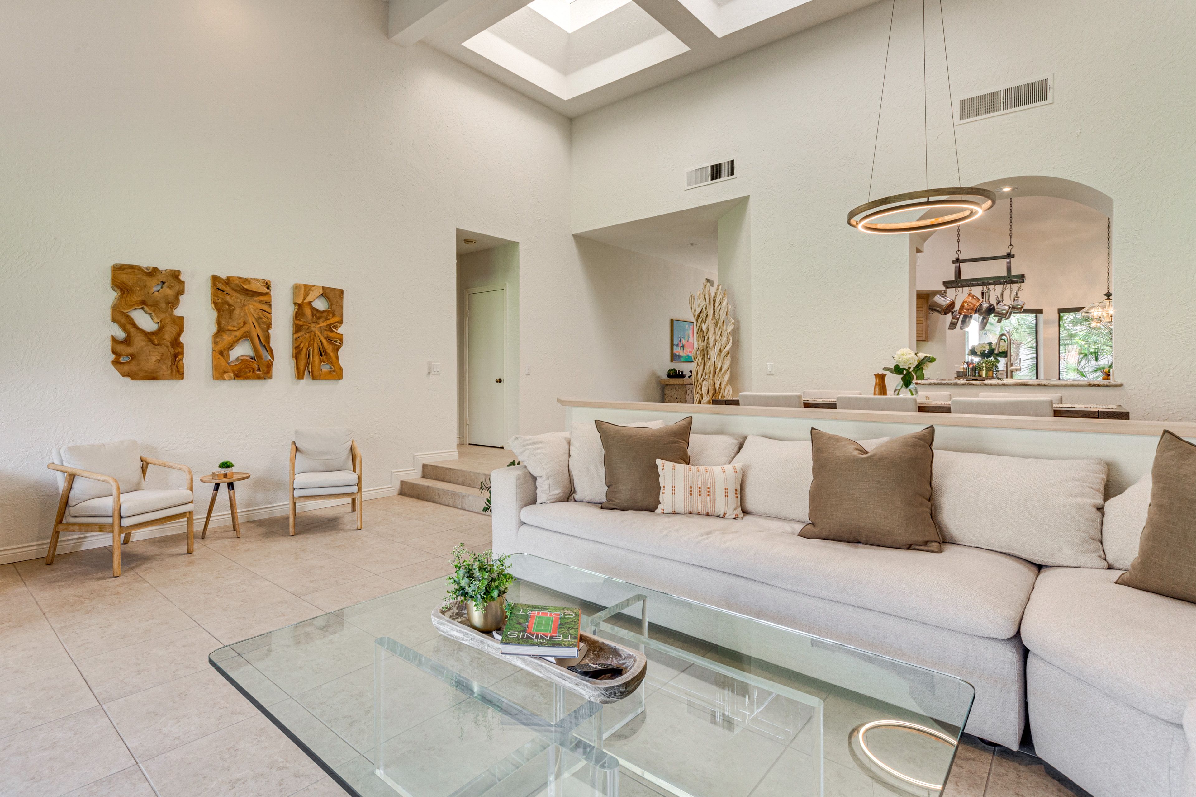 Living Room | 2 Steps to Access