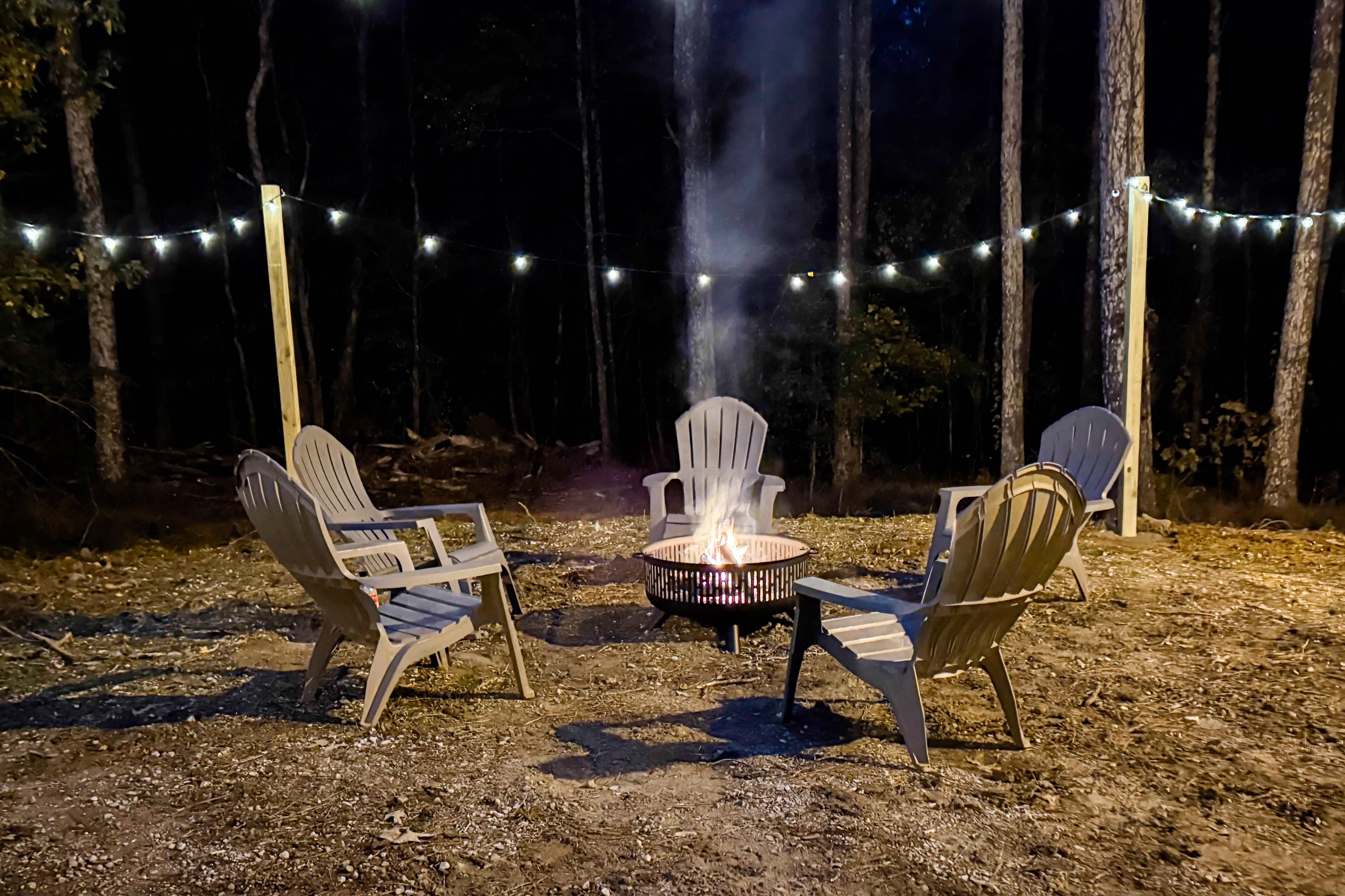 House Exterior | Wood-Burning Fire Pit | Private Yard