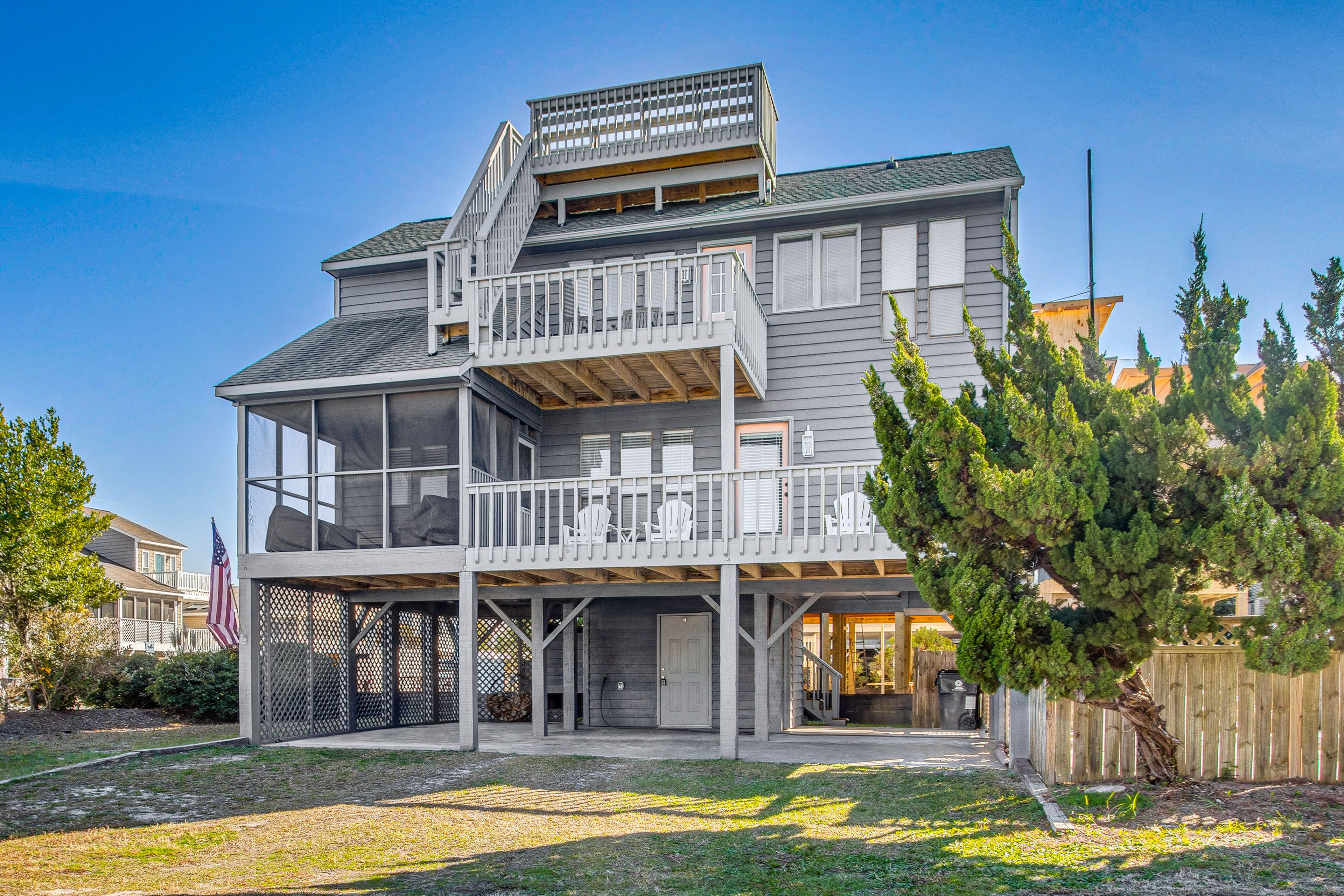 Private Backyard Area