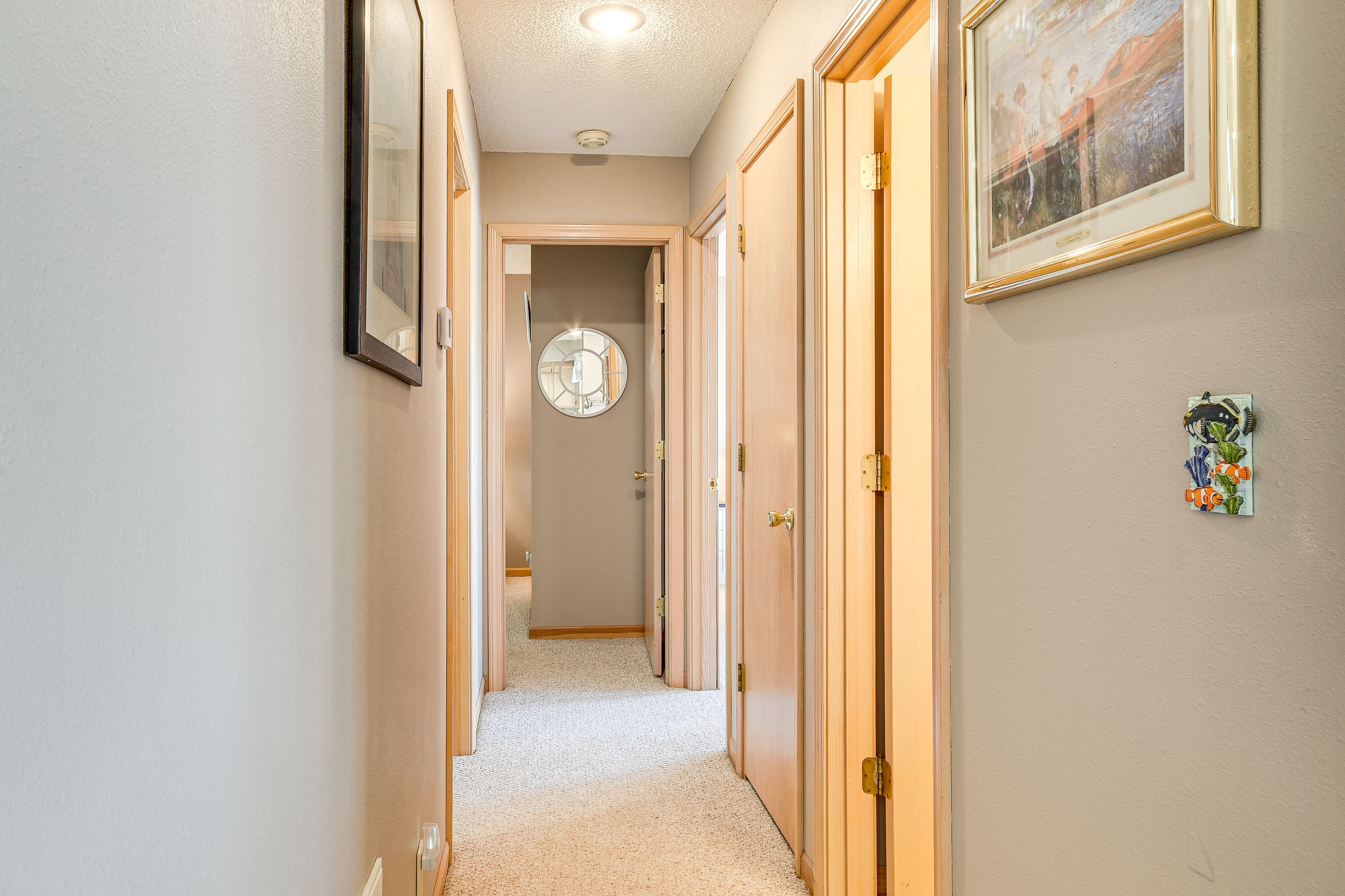Hallway to Bedrooms & Bathrooms