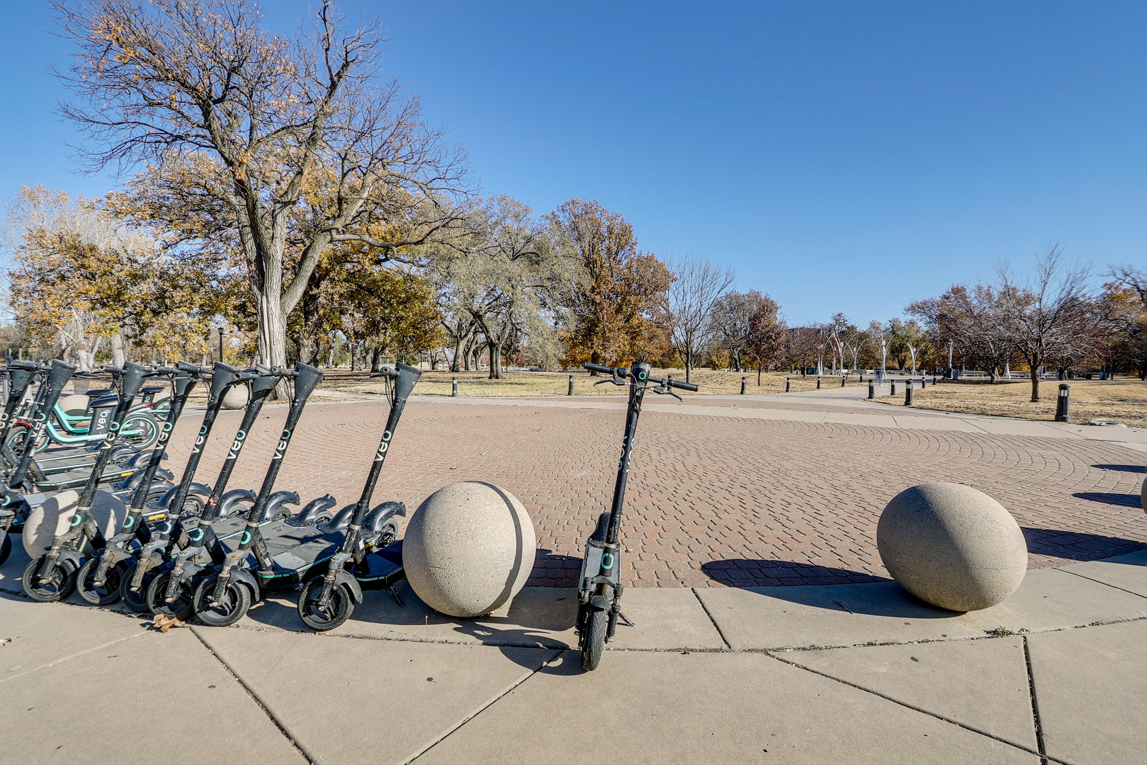 E-Scooter Station at Park