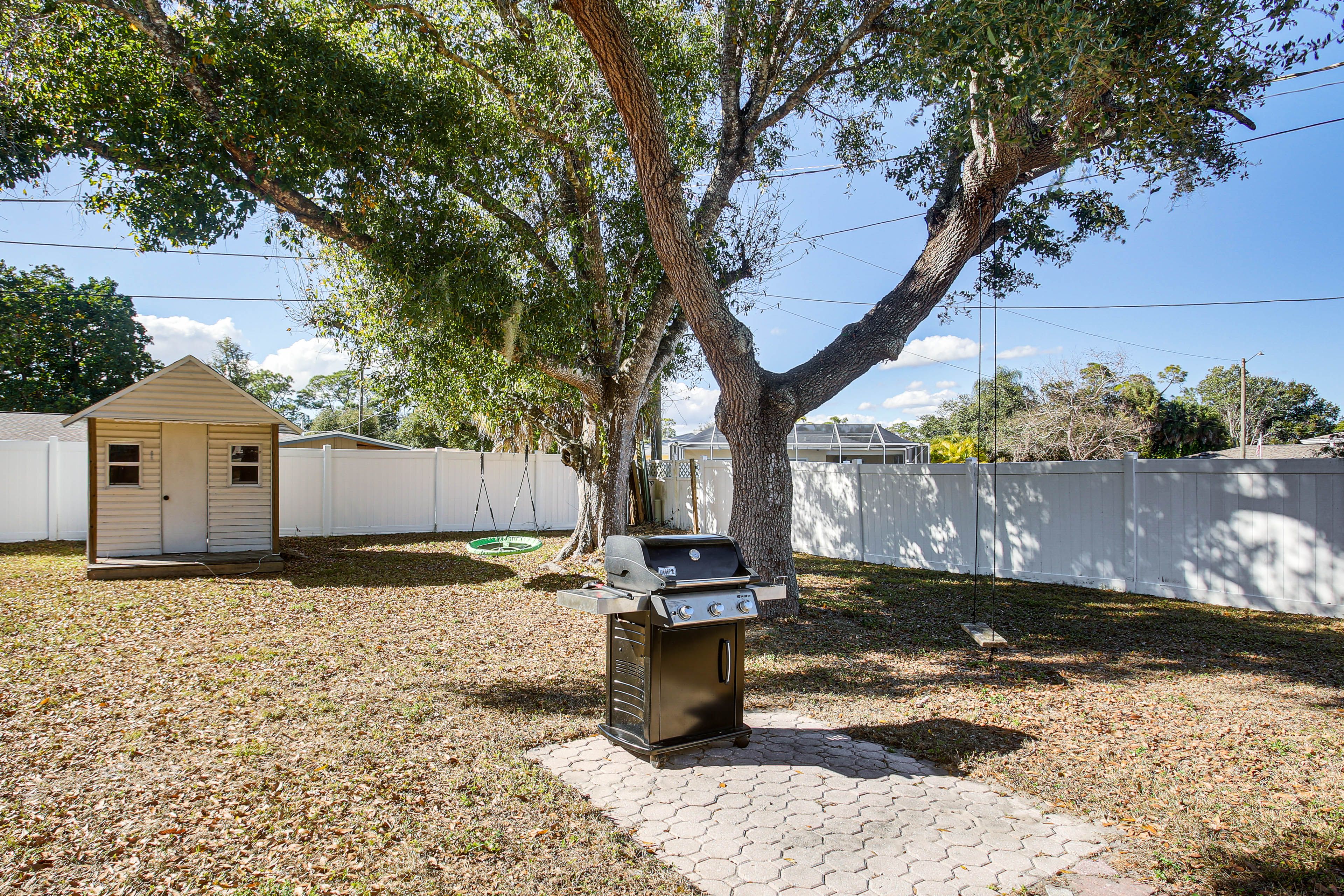 Gas Grill | Tree Swings