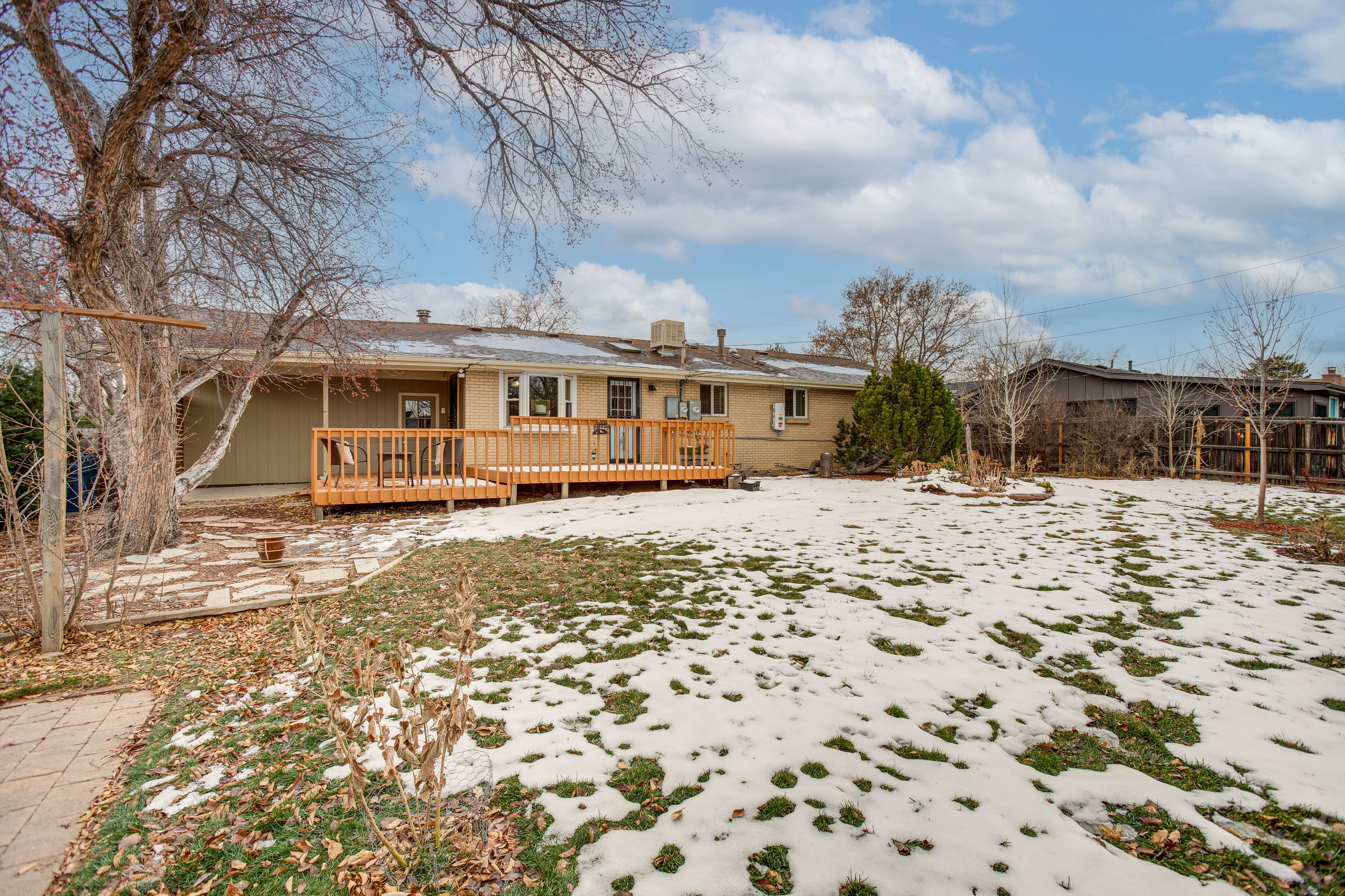 House Exterior | Fenced Backyard