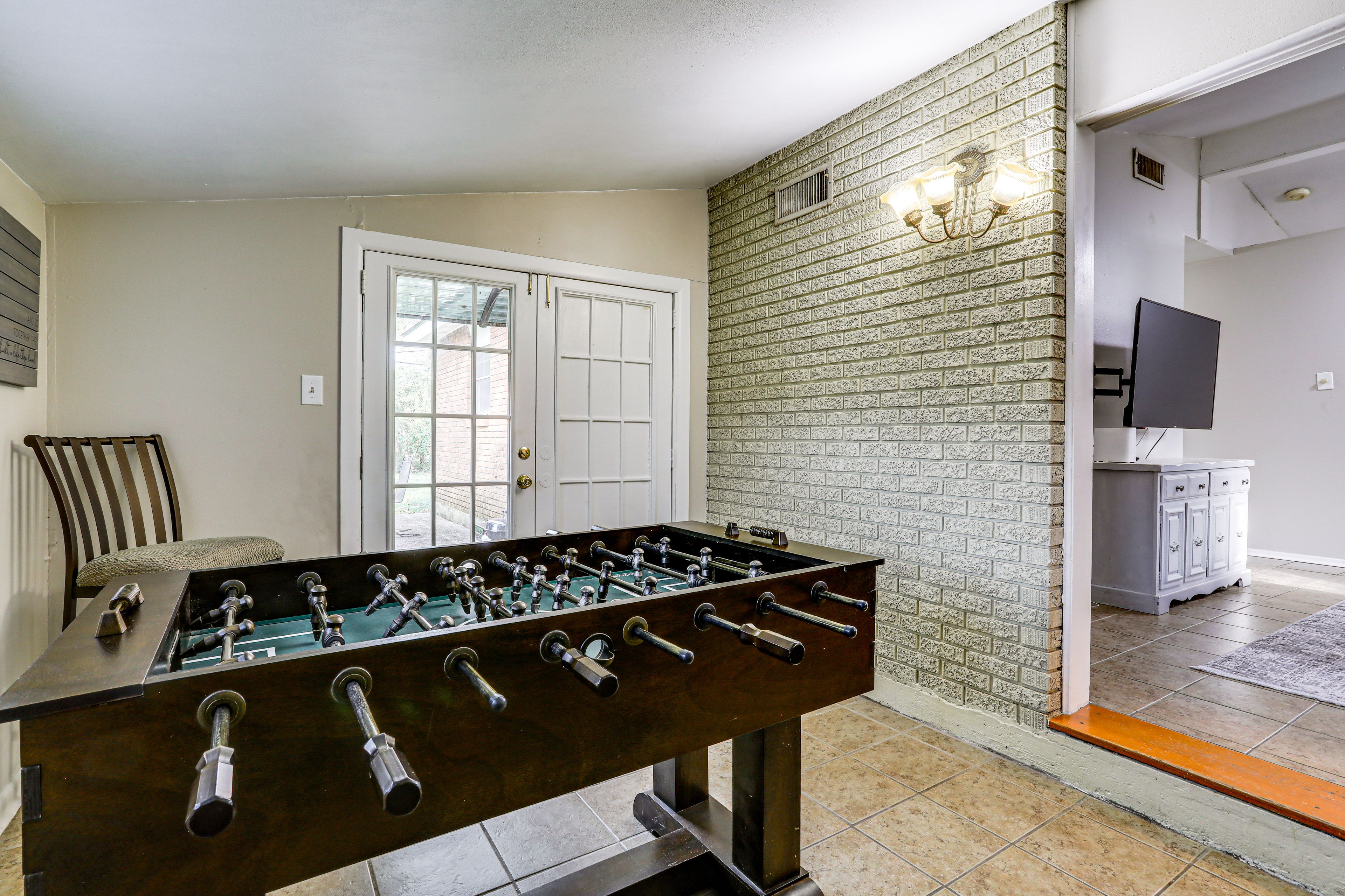 Game Room | 1 Step to Enter | Patio Access