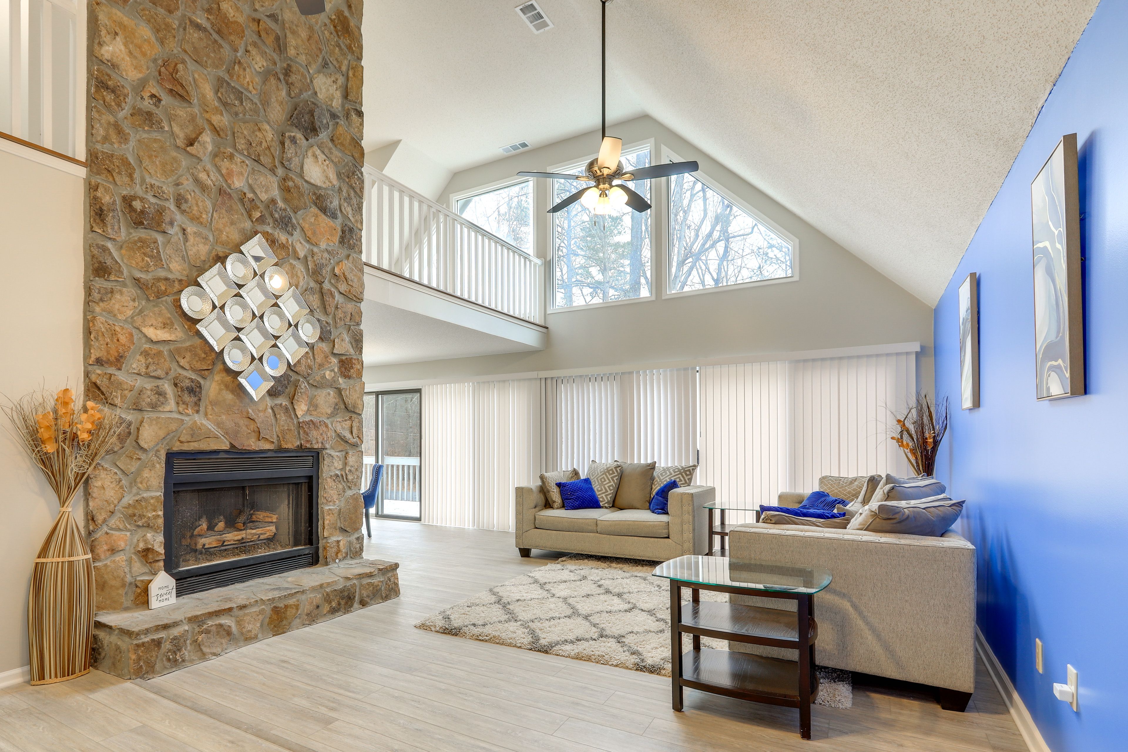 Fayetteville Vacation Rental | 4BR | 2.5BA | 2,100 Sq Ft | Stairs to Enter