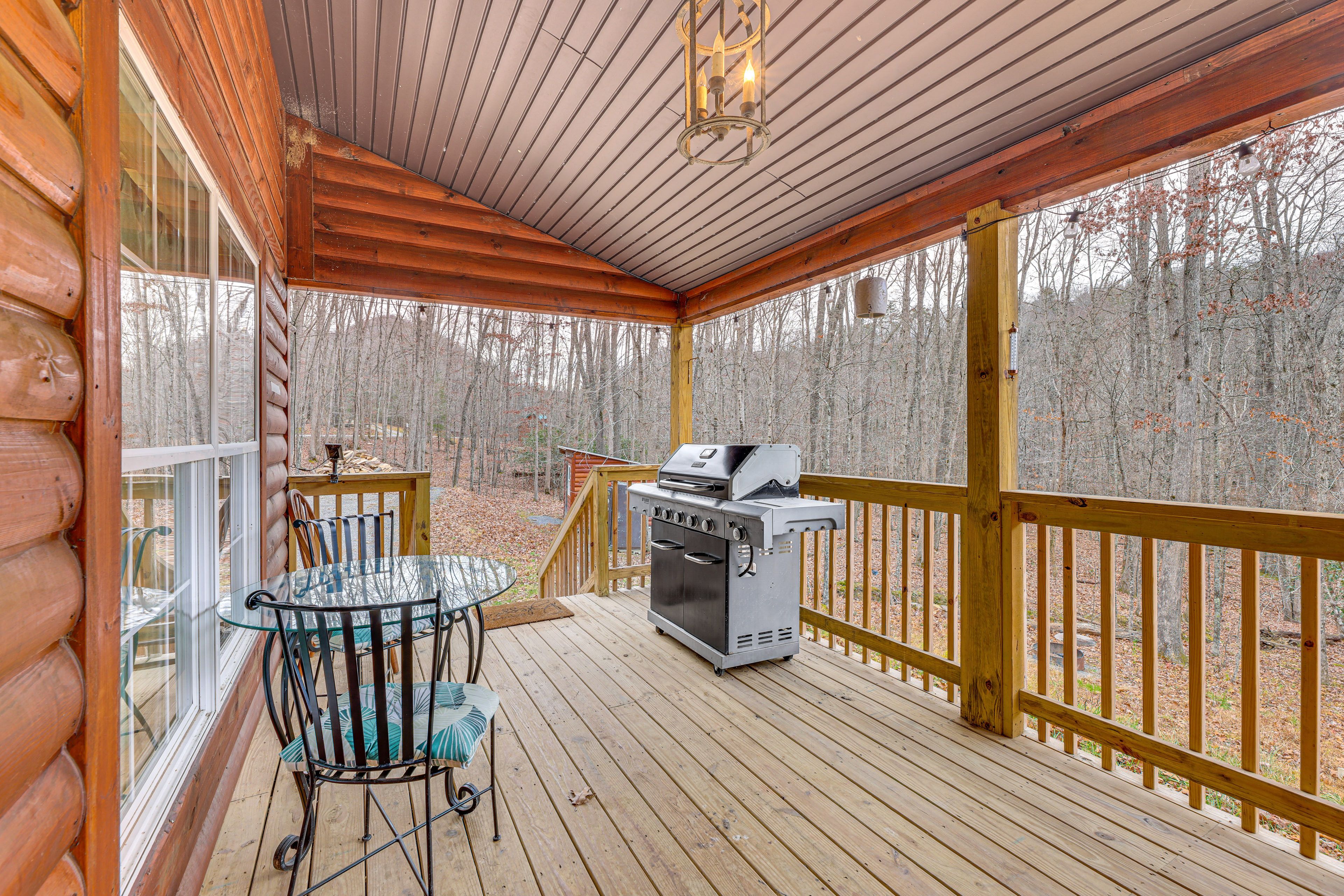 Furnished Deck | Gas Grill