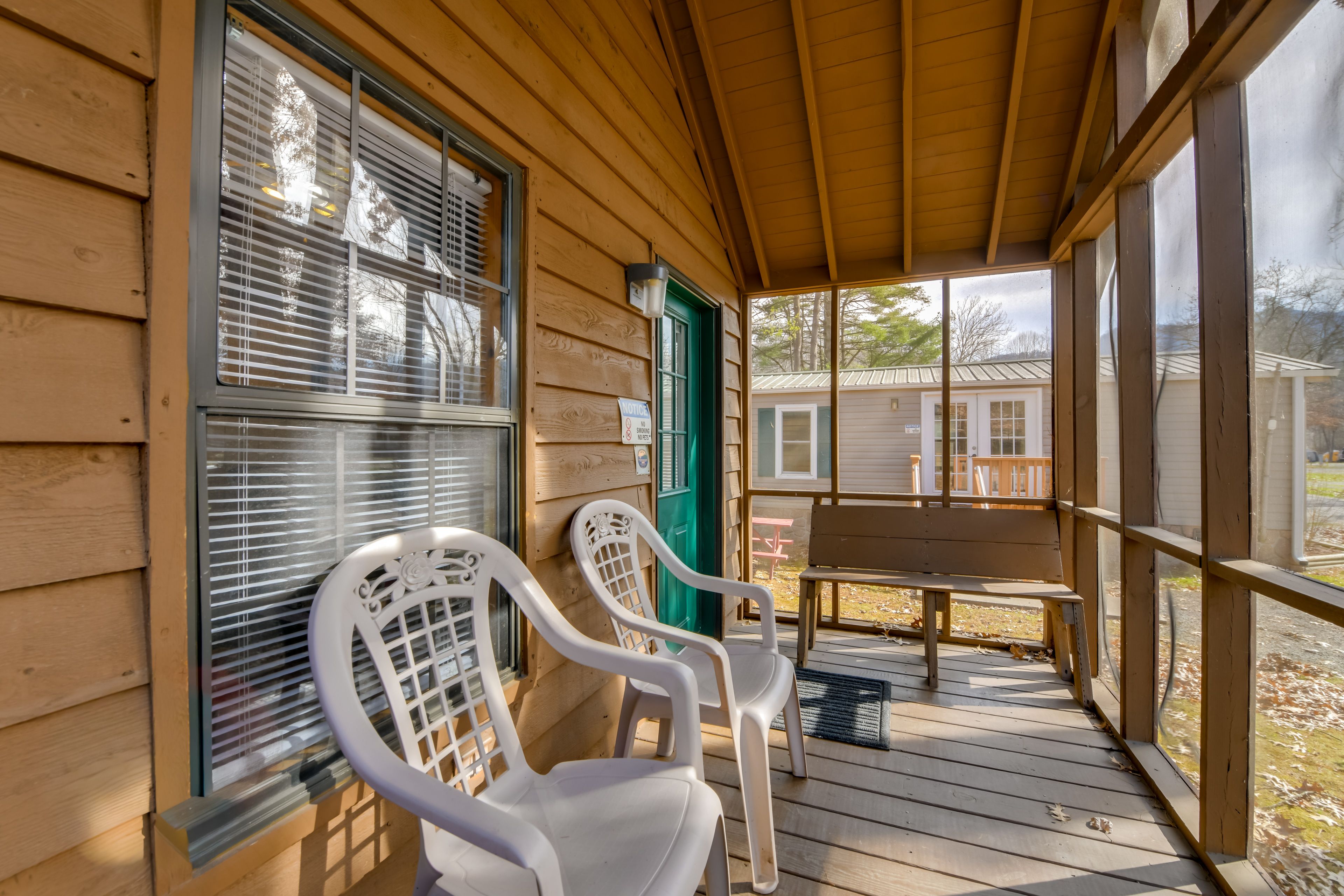 Studio Entrance | Screened Porch