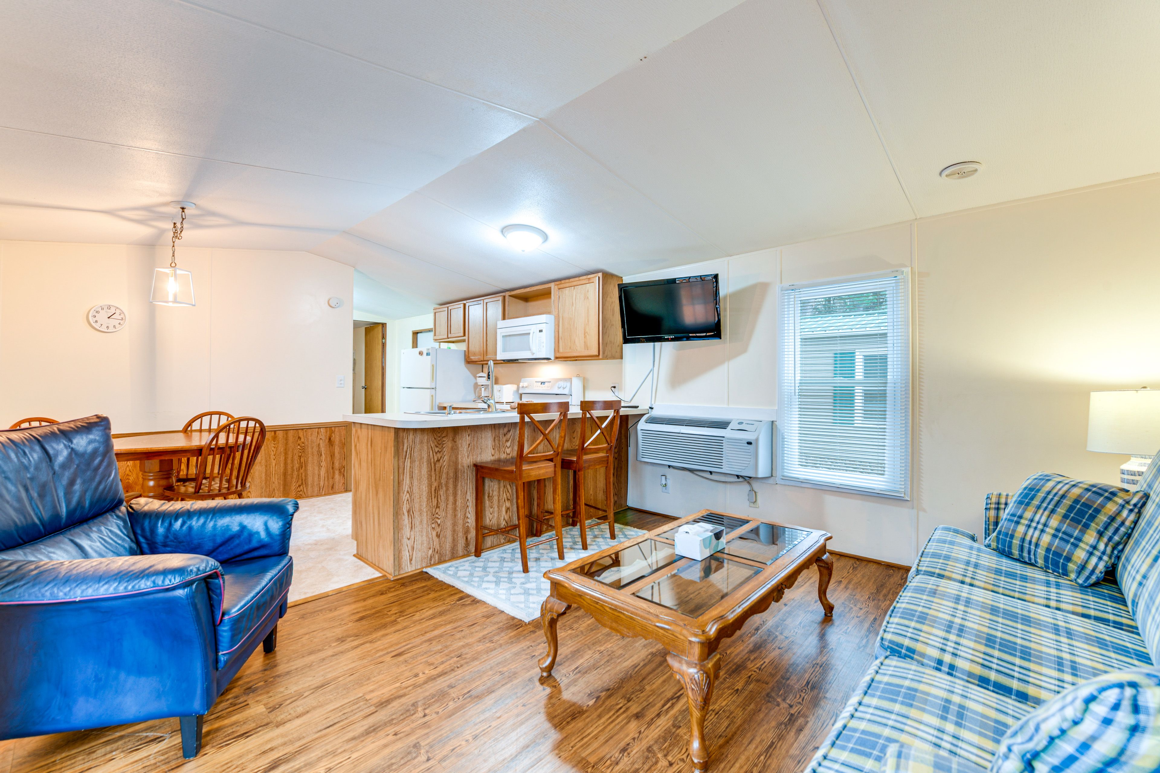 Waynesville Vacation Rental | 2BR | 1.5BA | 5 Steps to Enter | 756 Sq Ft