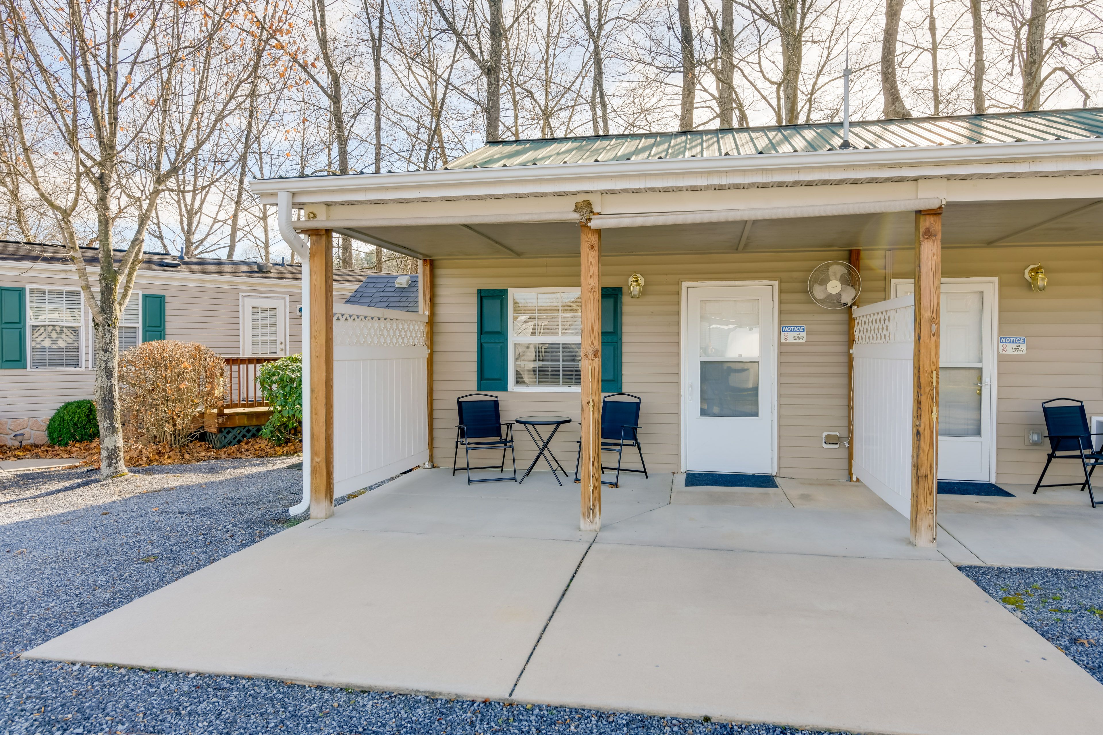 Exterior | Triplex Unit | Driveway (1 Vehicle) | Overflow Parking Available