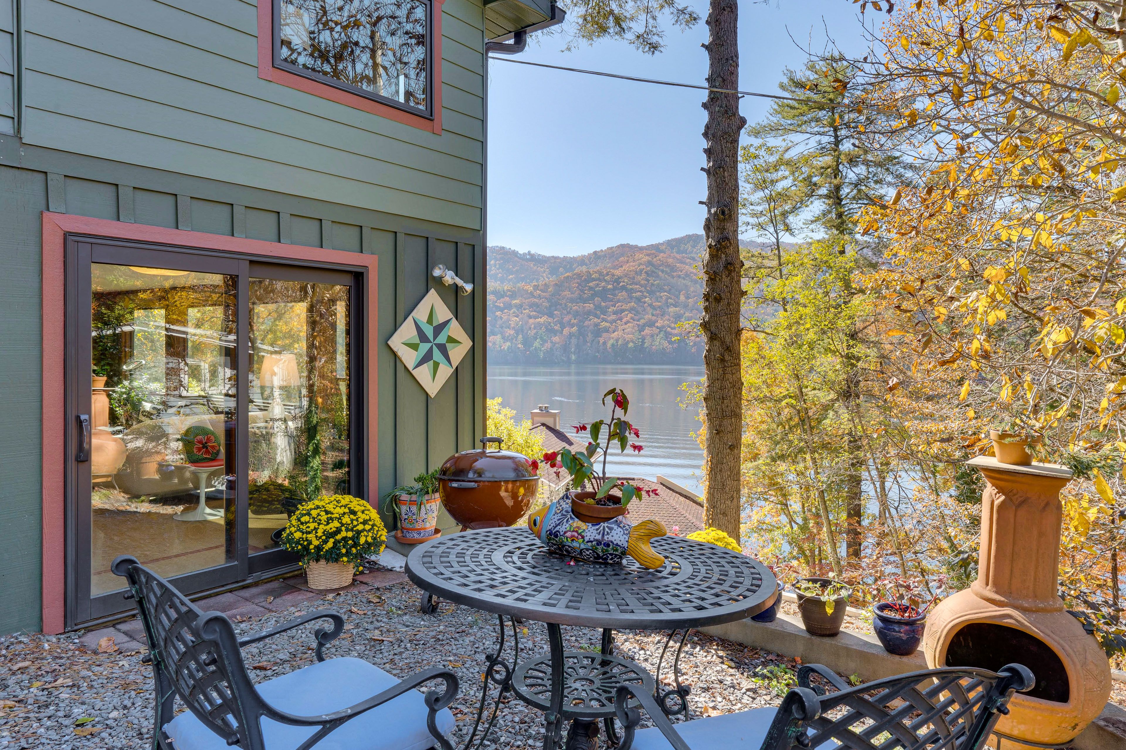 Lake Santeetlah Vacation Rental | 1BR | 1BA | Step-Free Entry | 900 Sq Ft