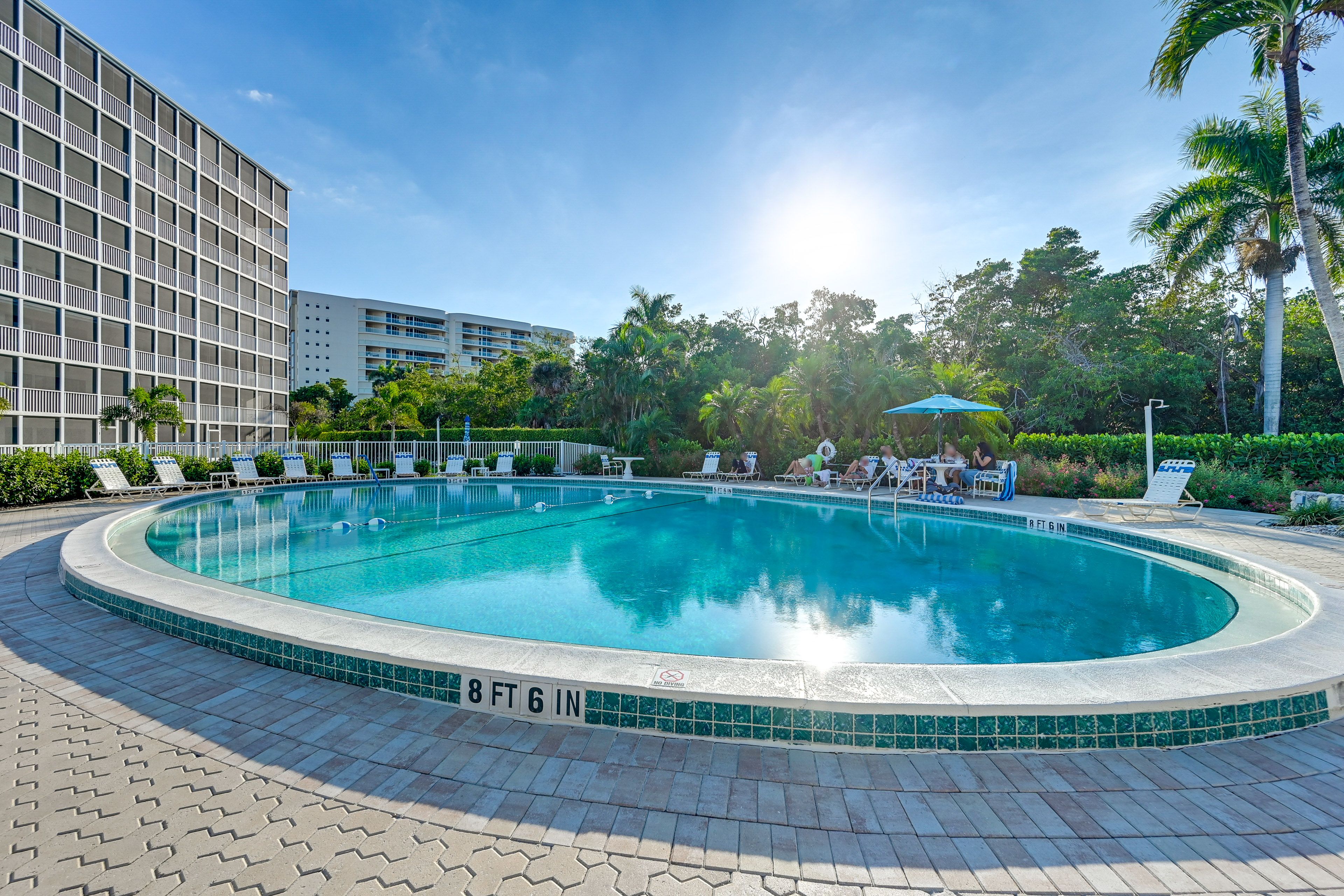 Vanderbilt Towers Pool Area