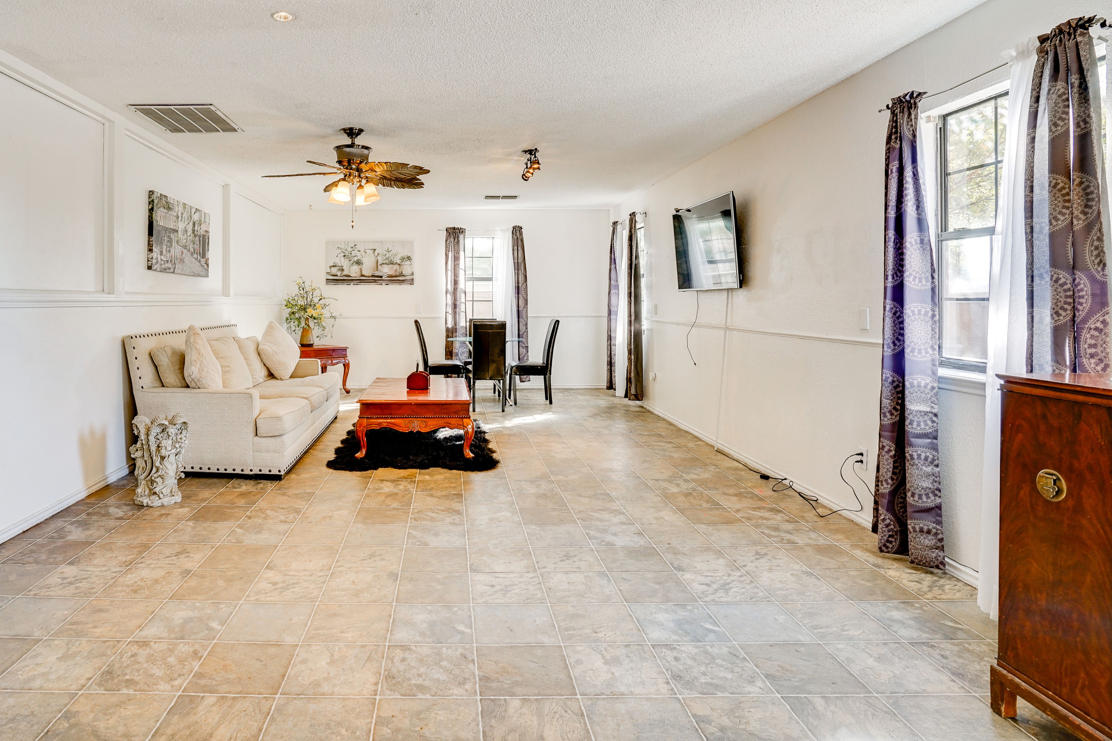 Living Room | Dining Area | Central A/C