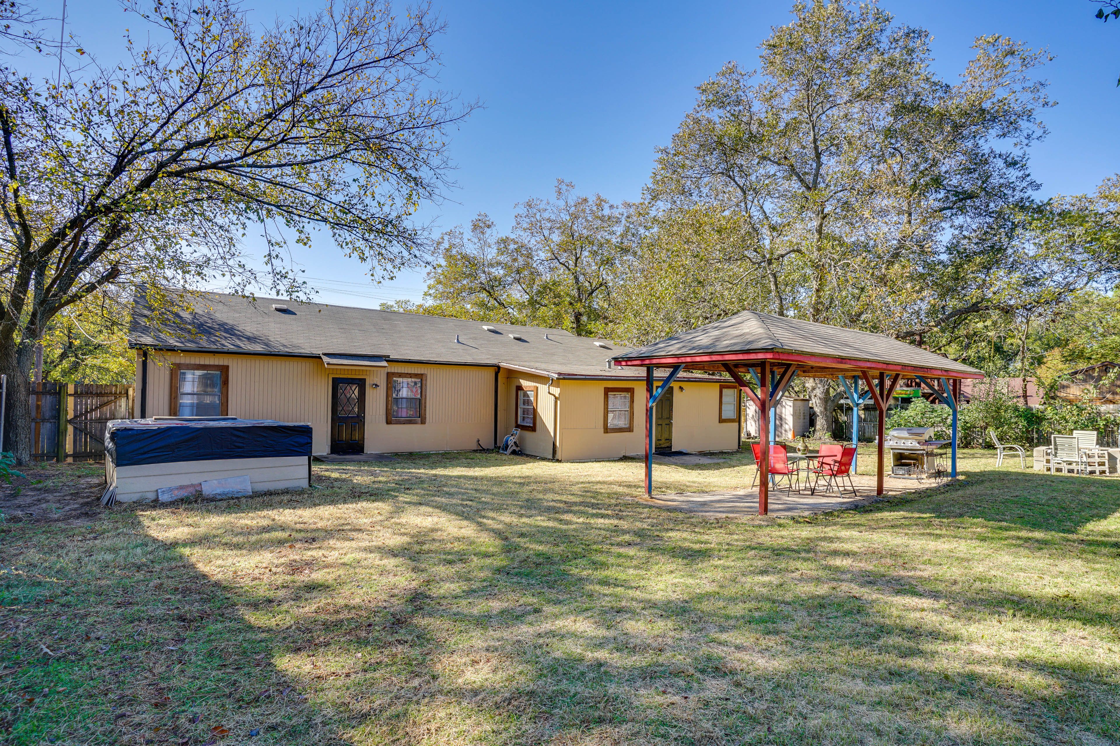 Backyard | Gazebo w/ Seating | Gas Grill