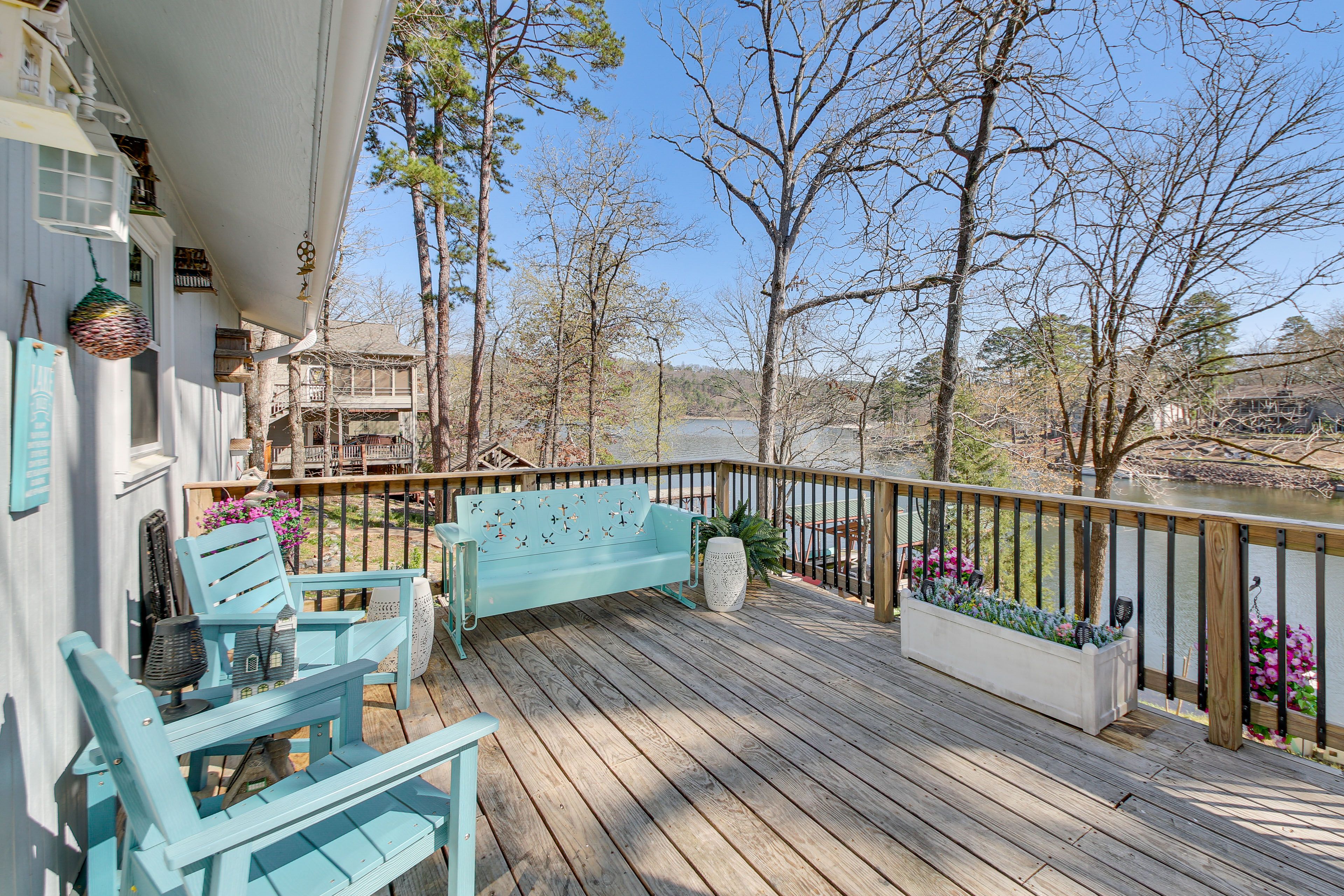 Upper Deck | Gas Grill | Lake Views