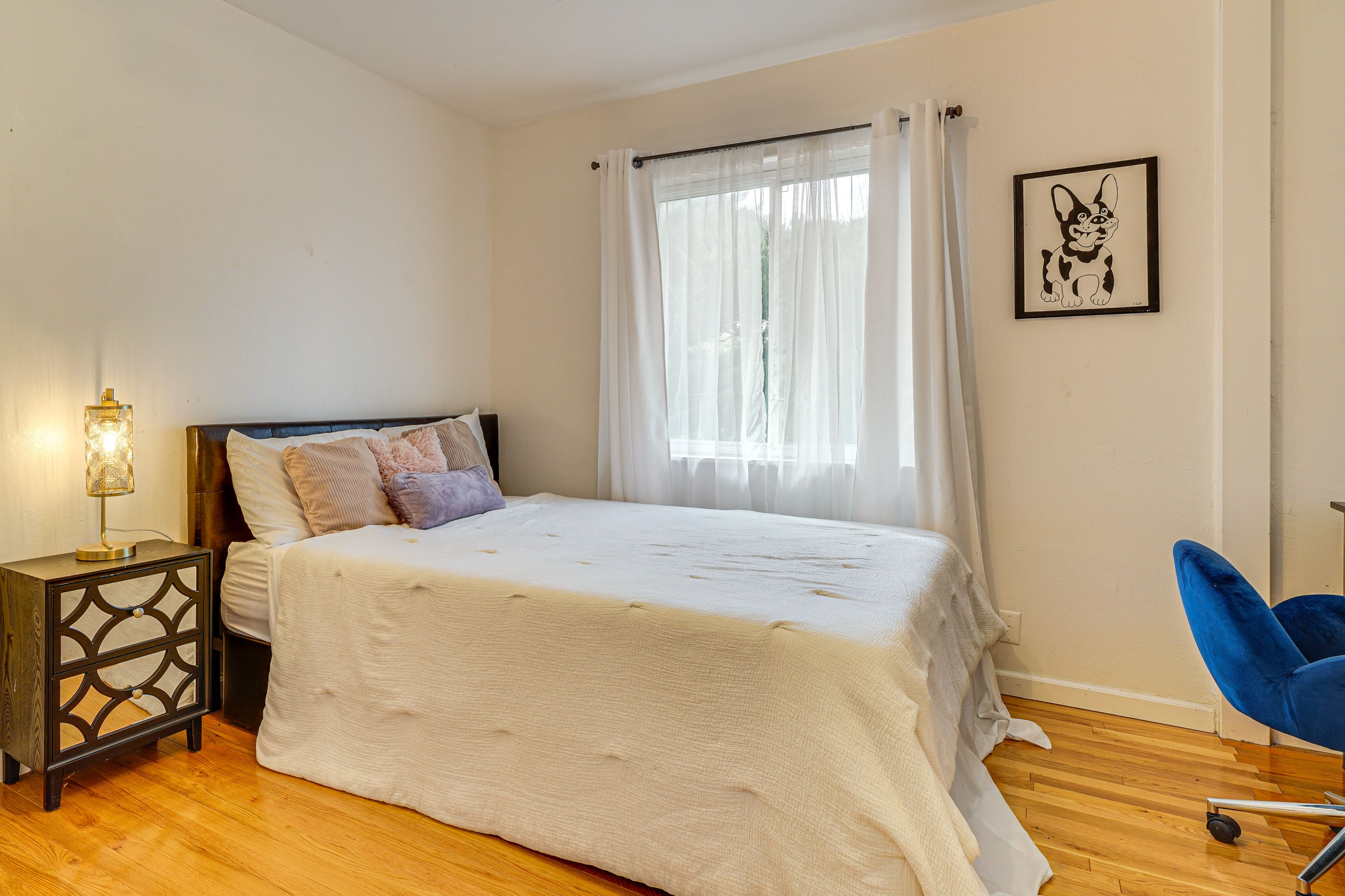 Bedroom 2 | Queen Bed | Dedicated Workspace