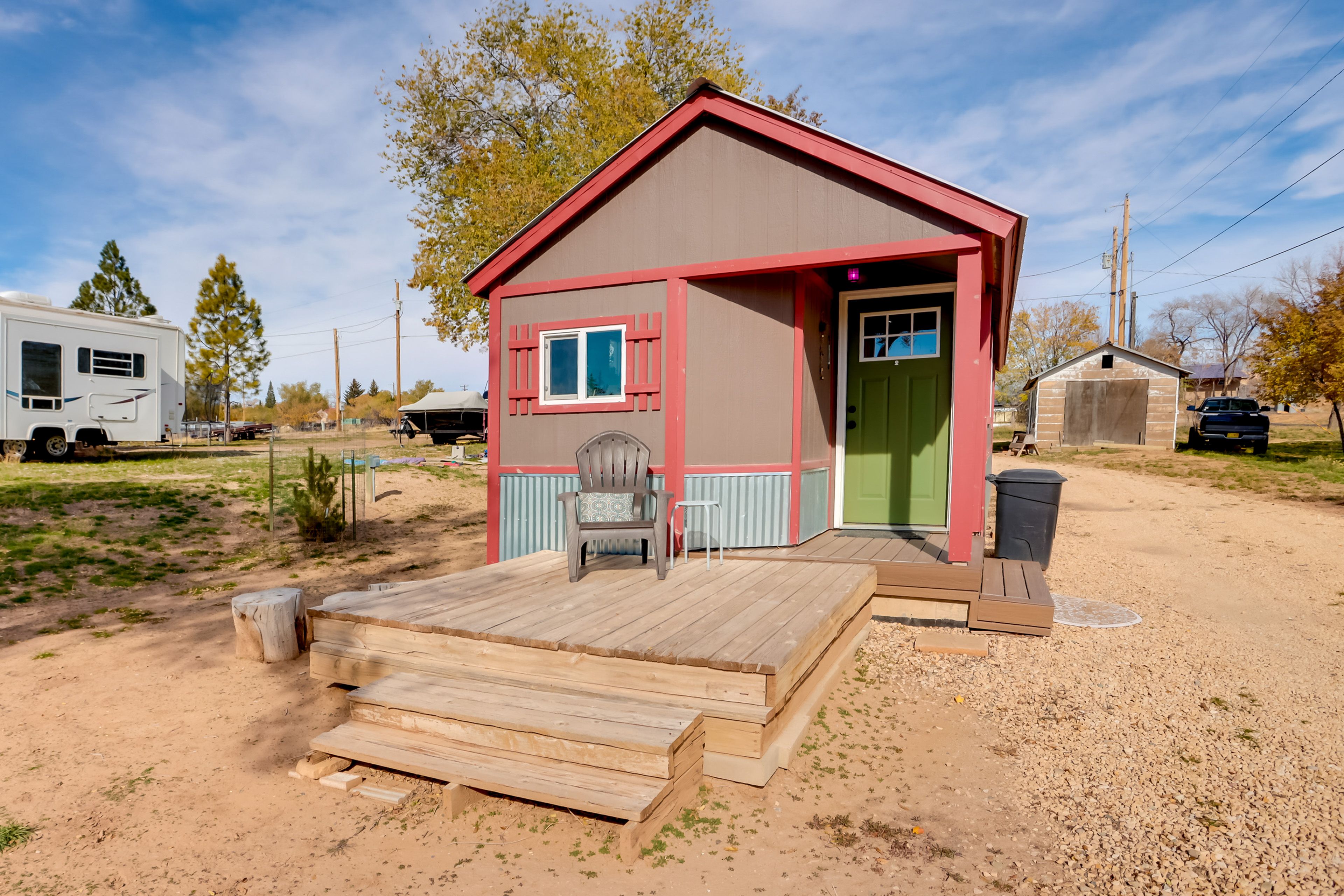 Dove Creek Vacation Rental | 1BR | 1BA | Steps Required | 432 Sq Ft