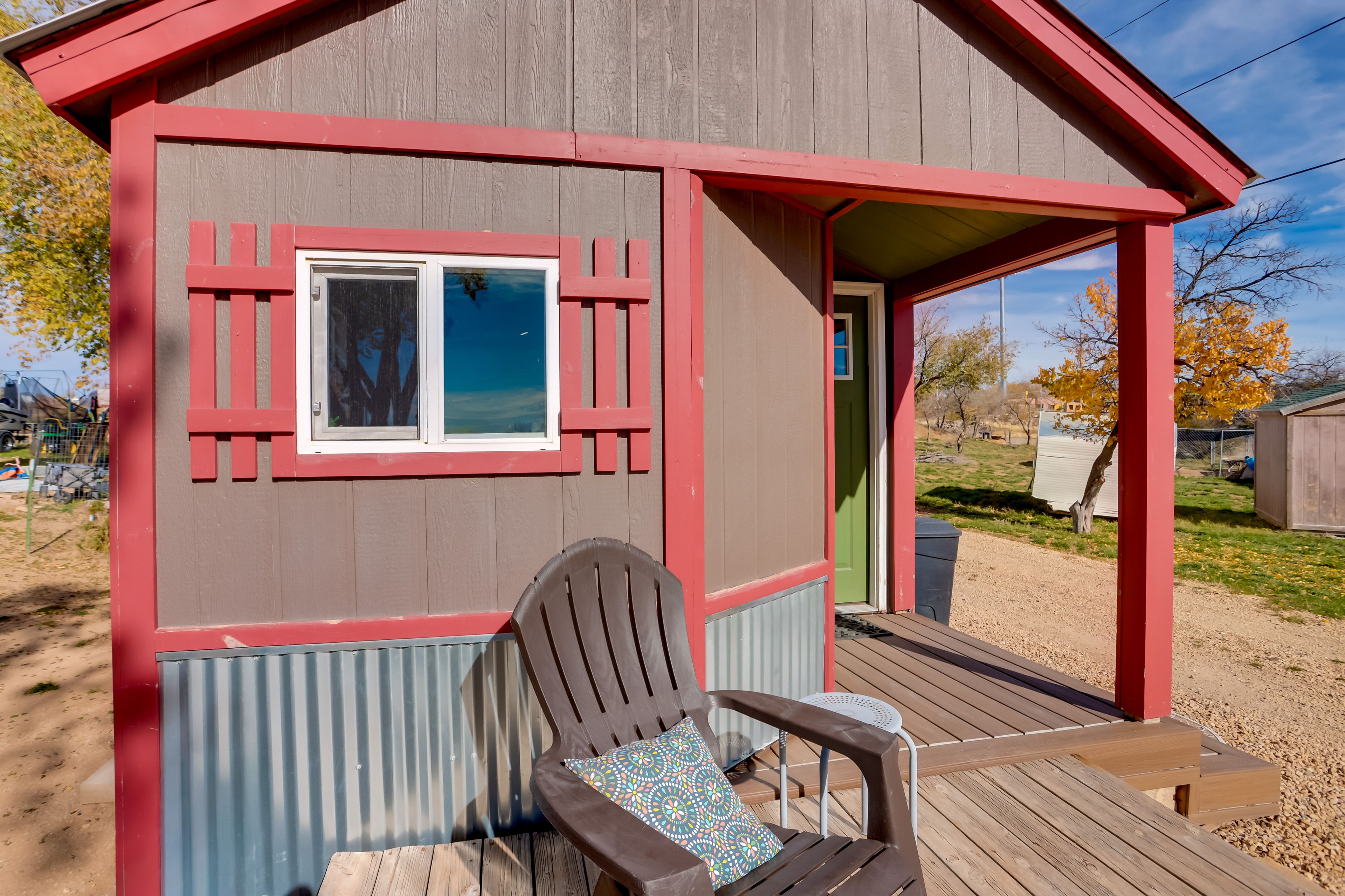 Cottage Exterior | Charcoal Grill