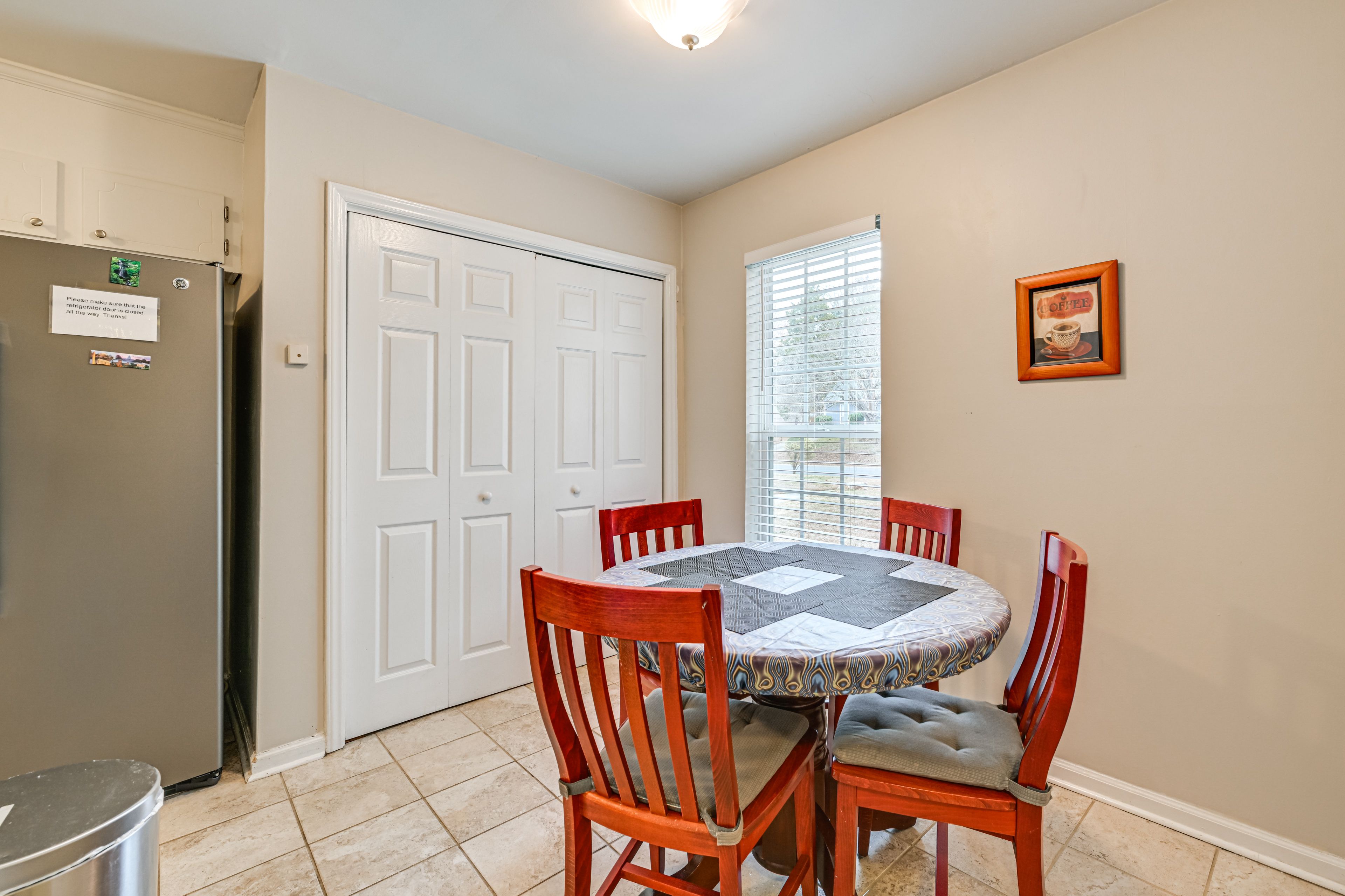 Dining Area | Dishware & Flatware | 1st Floor