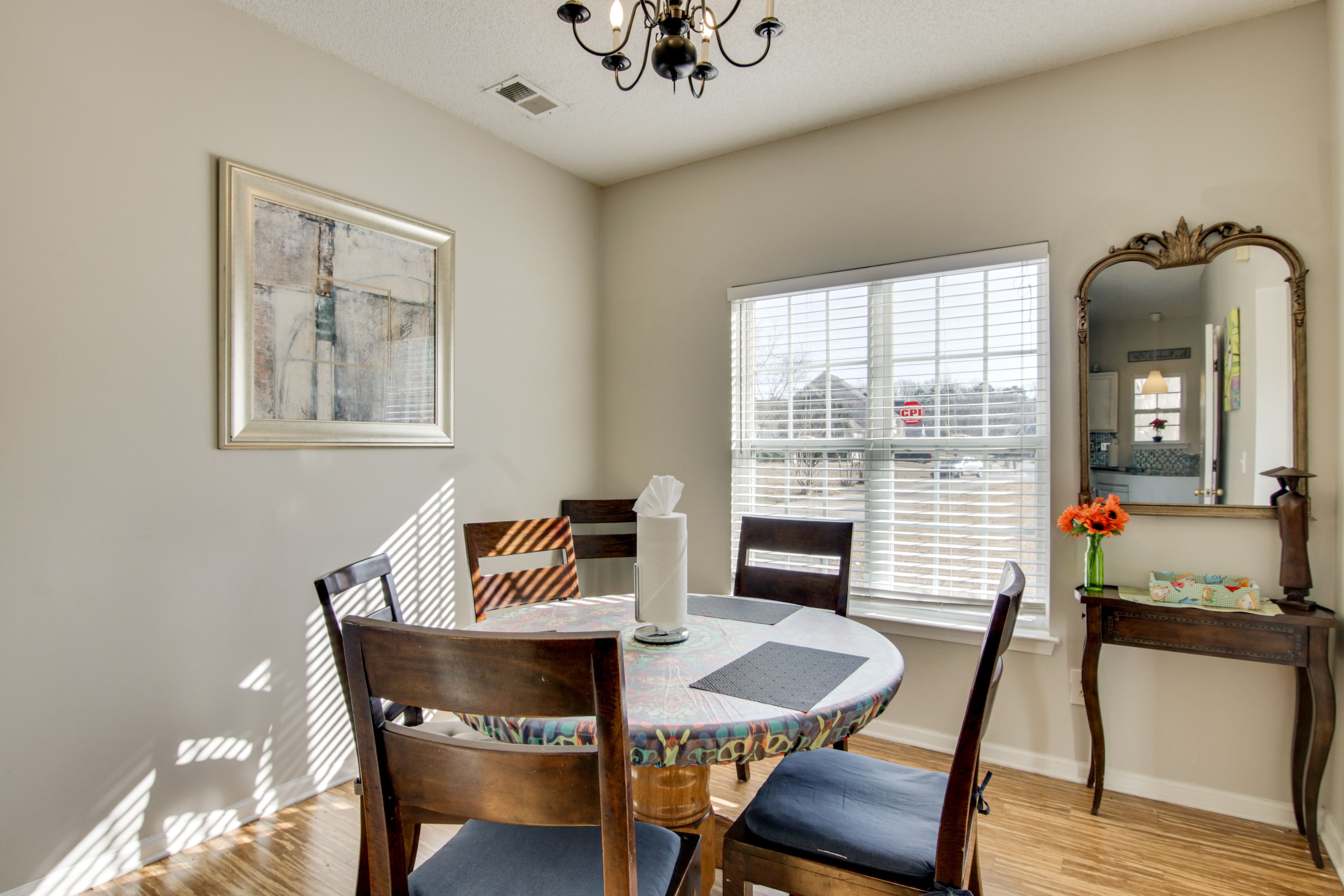 Dining Area | Dishware & Flatware | 1st Floor