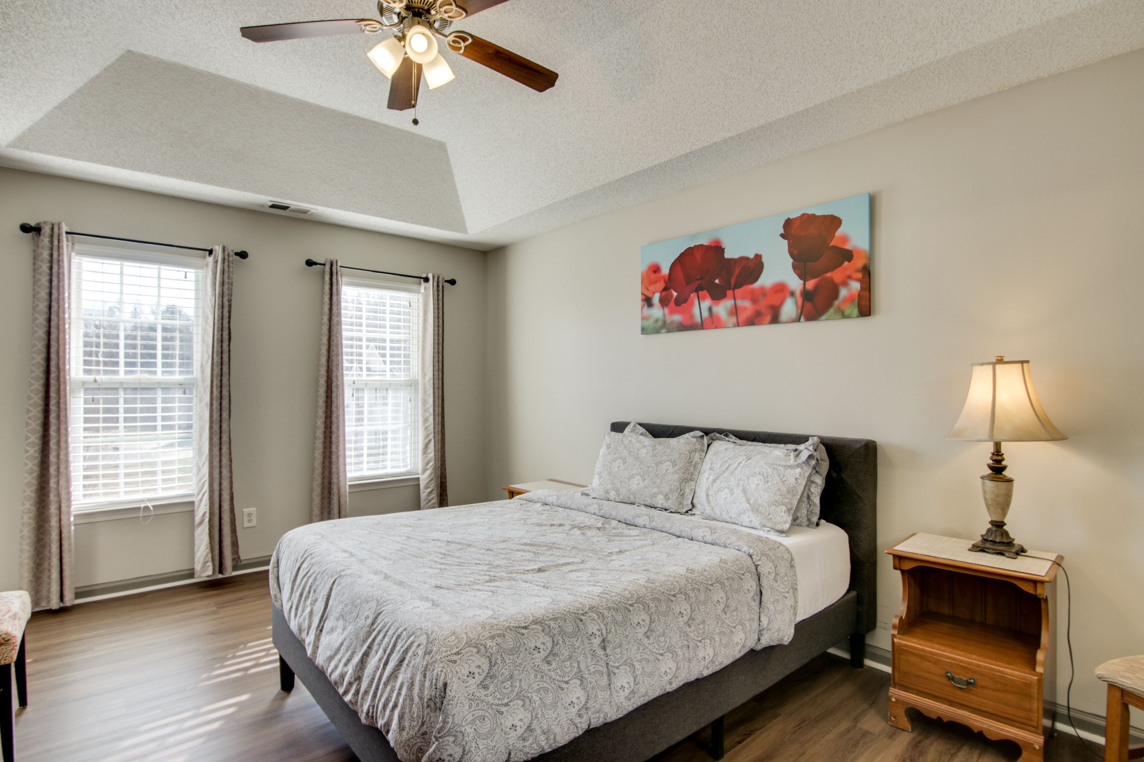 Bedroom 1 | Queen Bed | Linens | 2nd Floor