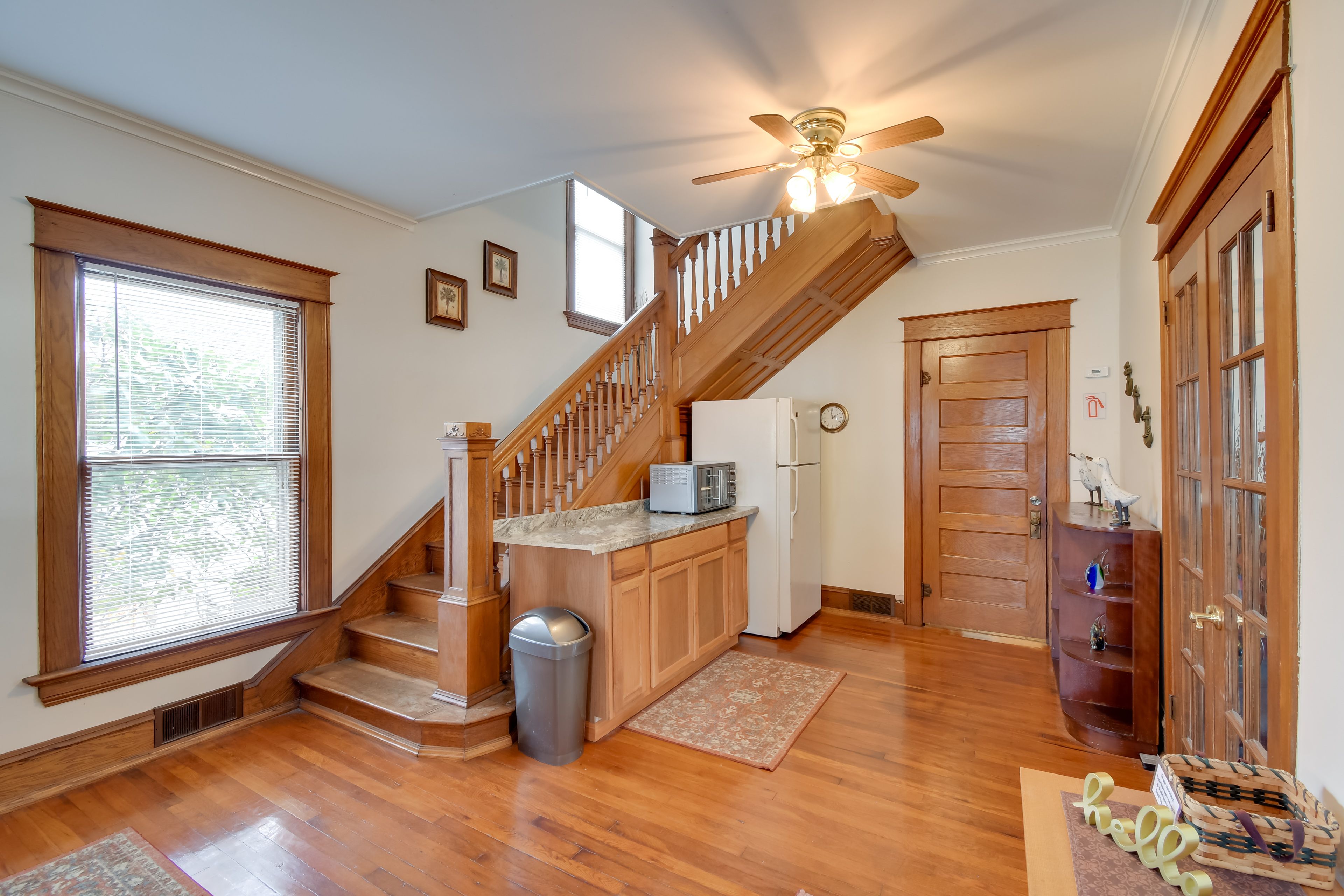 Stairs to Access 2nd Floor