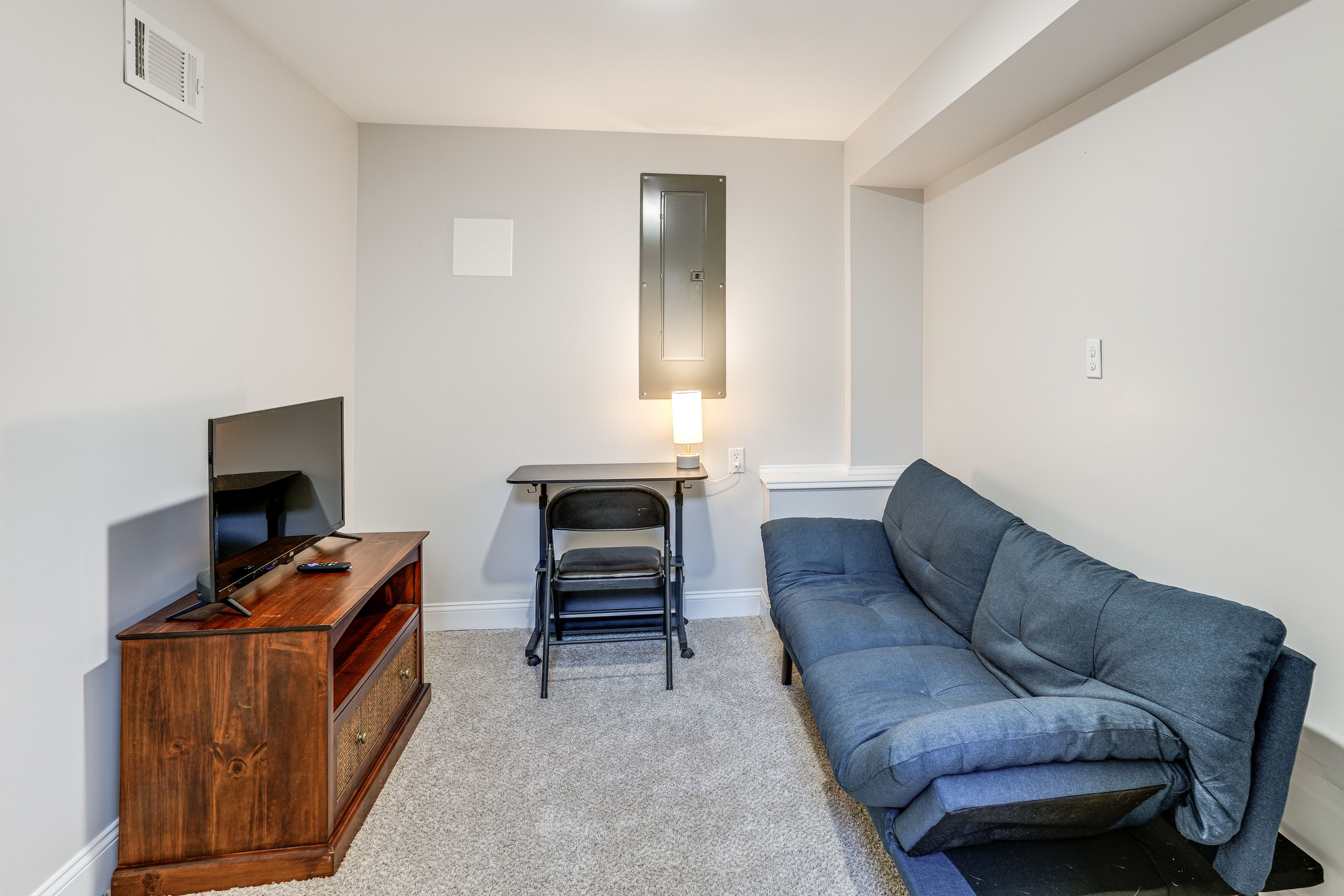 Den | Lower Level | Twin Futon