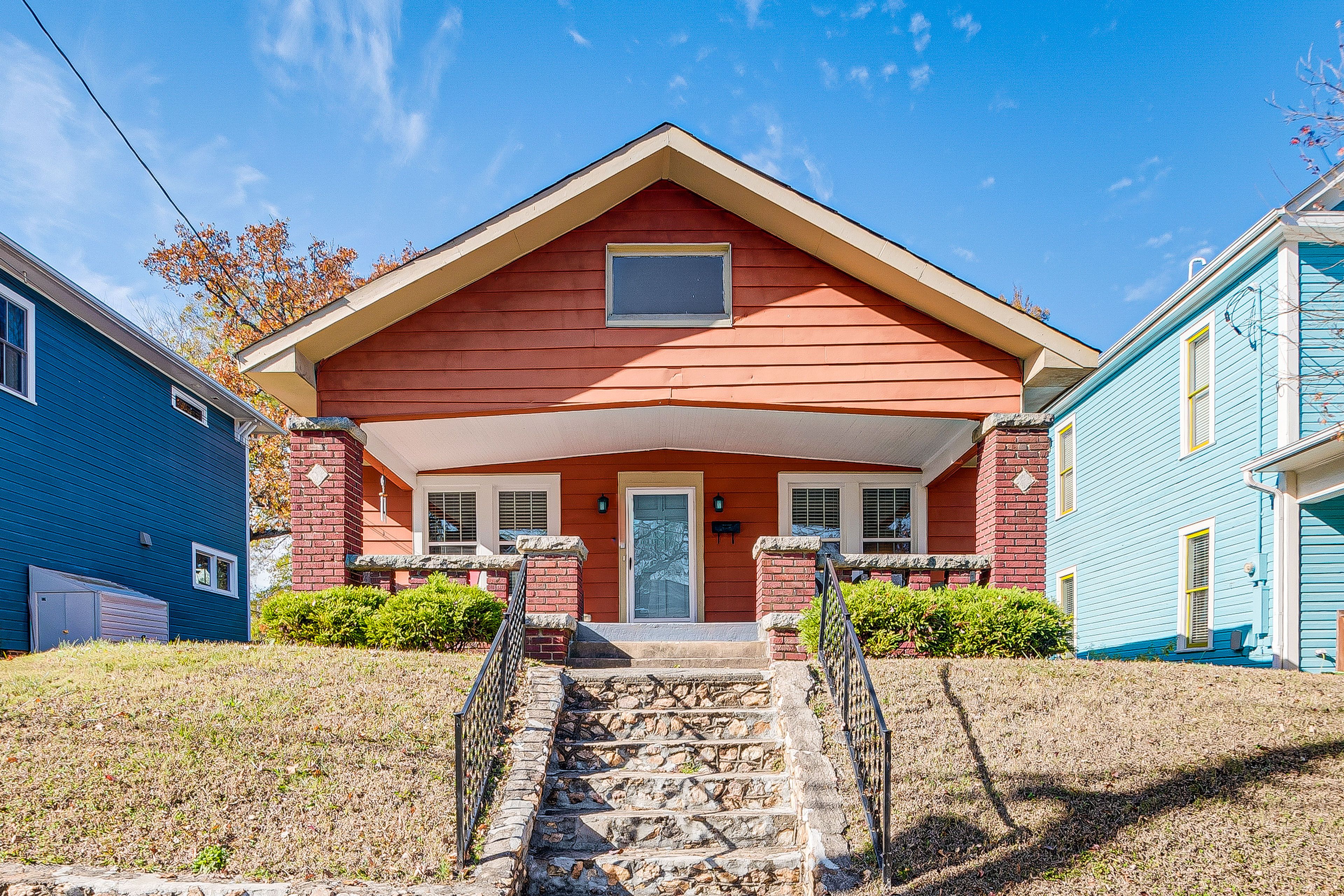 Durham Vacation Rental | 3BR | 1.5BA | 1,419 Sq Ft | Staircase Required