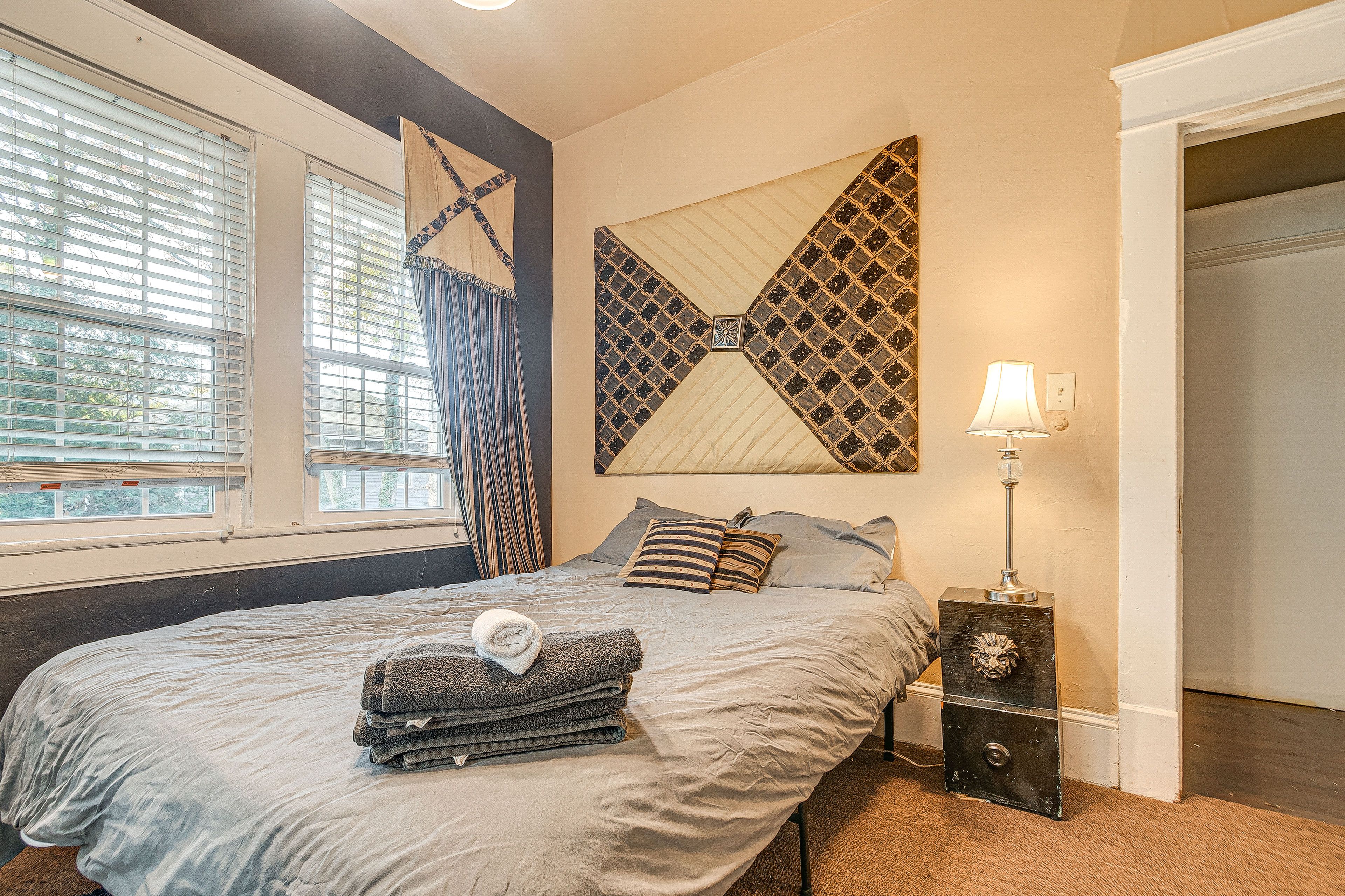 Bedroom 3 | Queen Bed | Dedicated Workspace Area