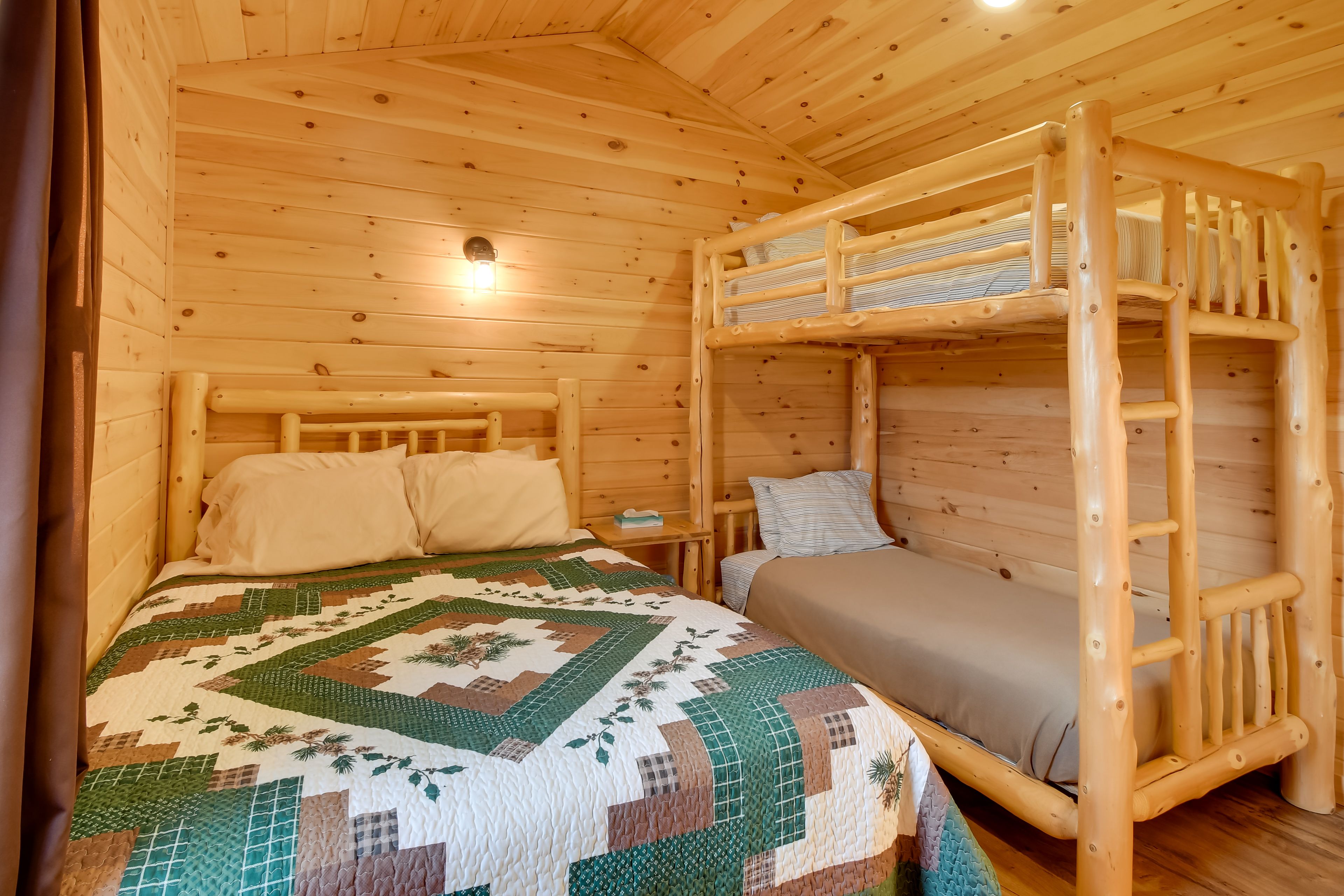 Bedroom | Queen Bed | Twin Bunk Bed