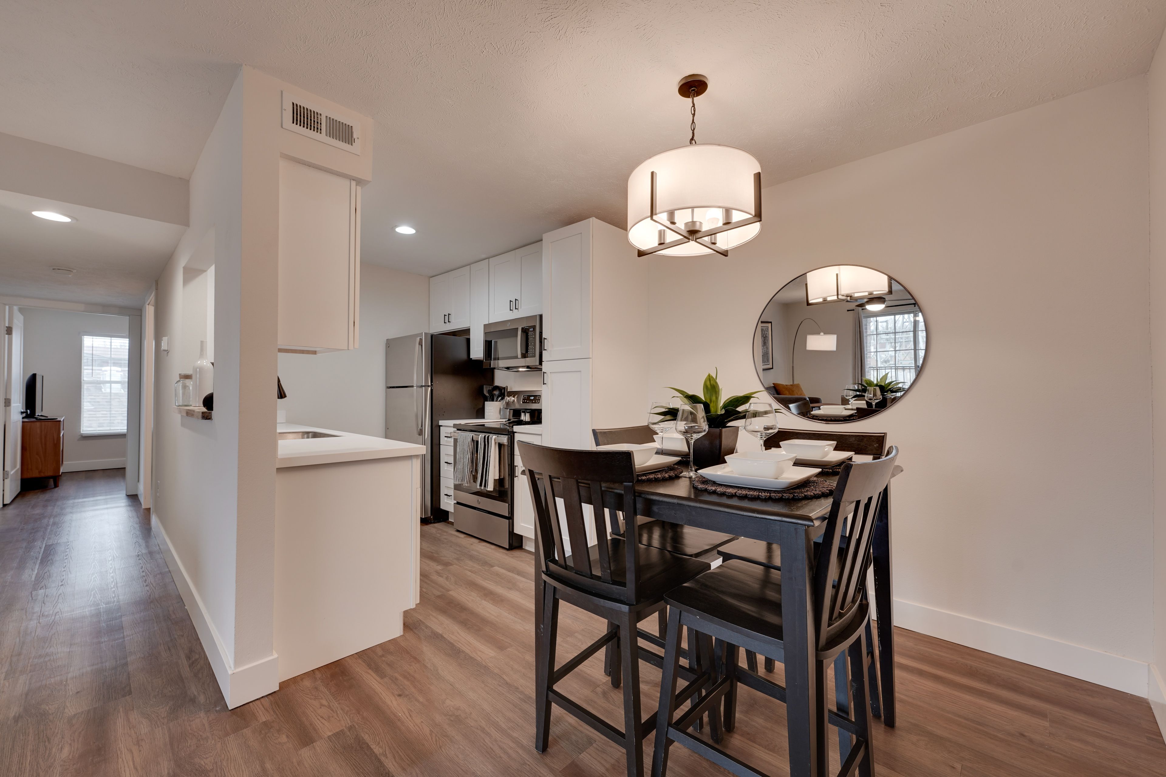 Kitchen | Dining Table | Dishwasher | Drip Coffee Maker