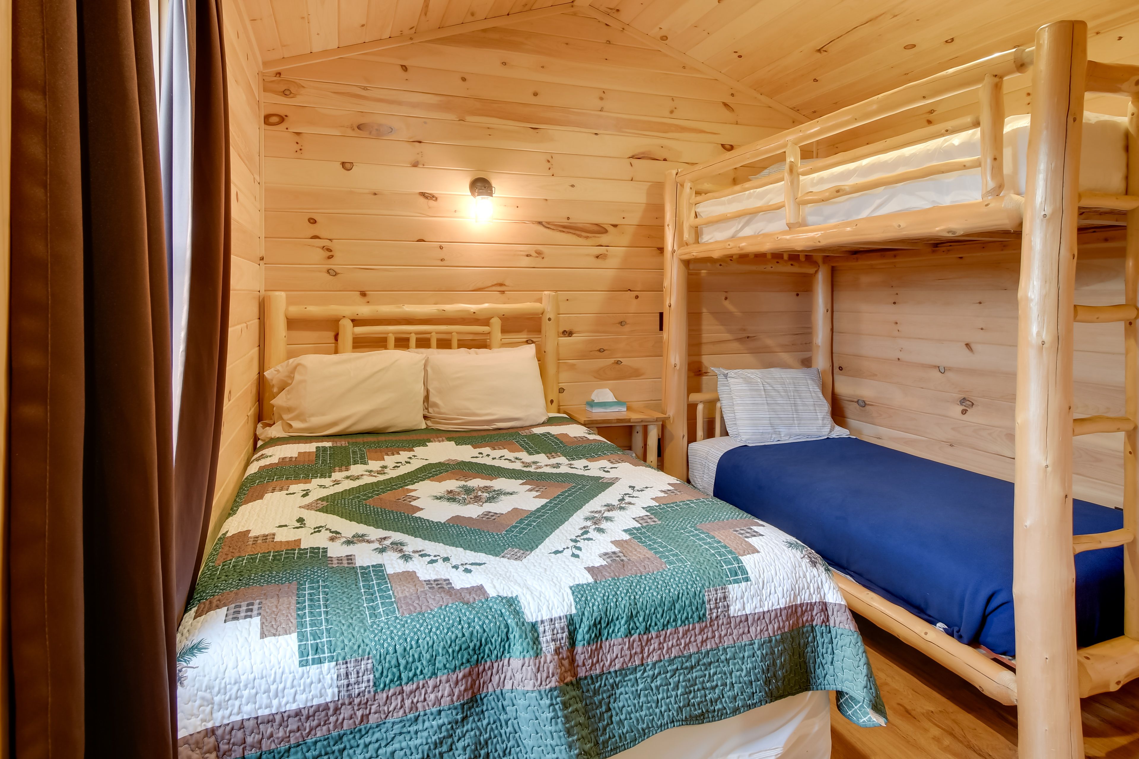 Bedroom | Queen Bed | Twin Bunk Bed