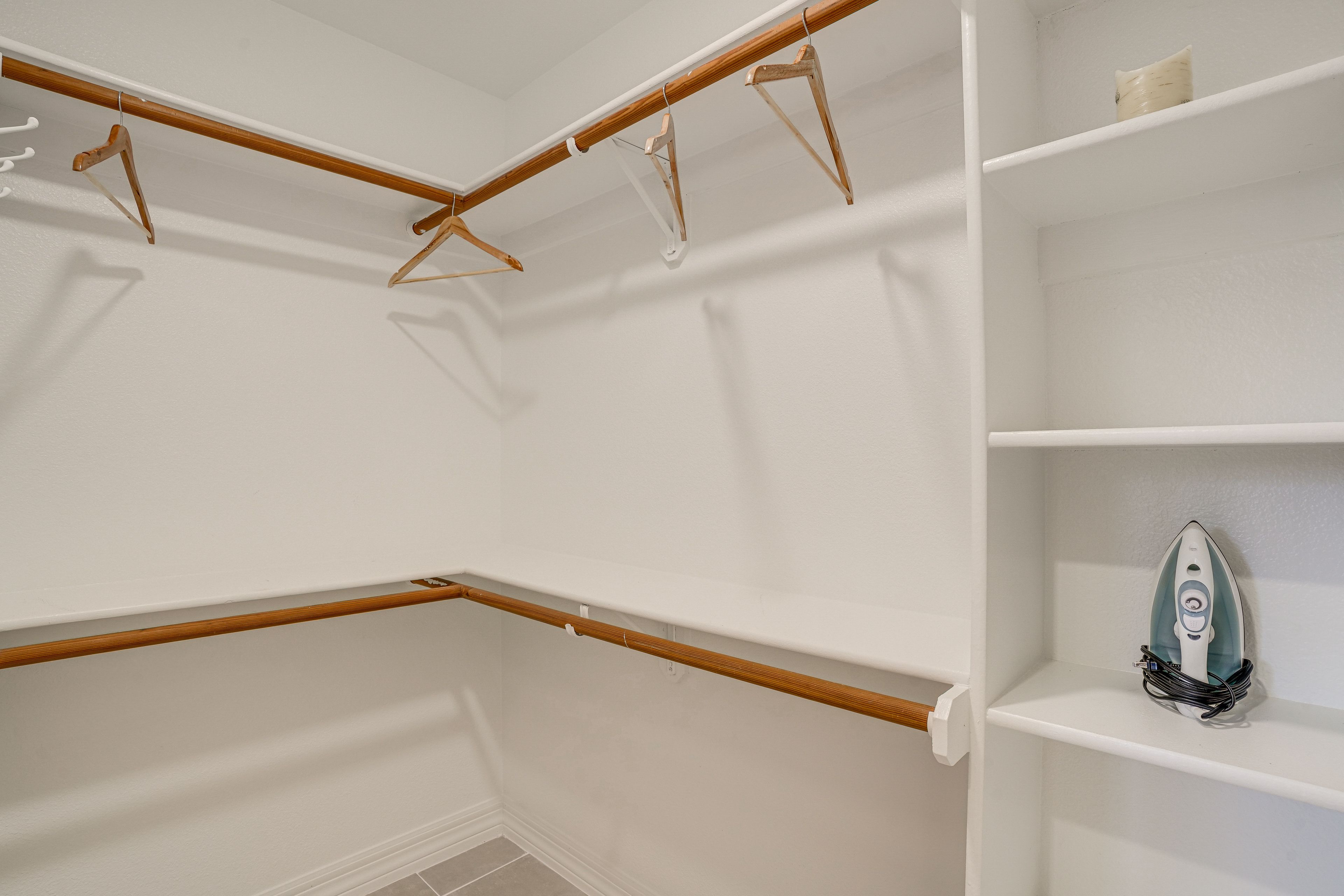 Walk-In Closet | Iron & Board