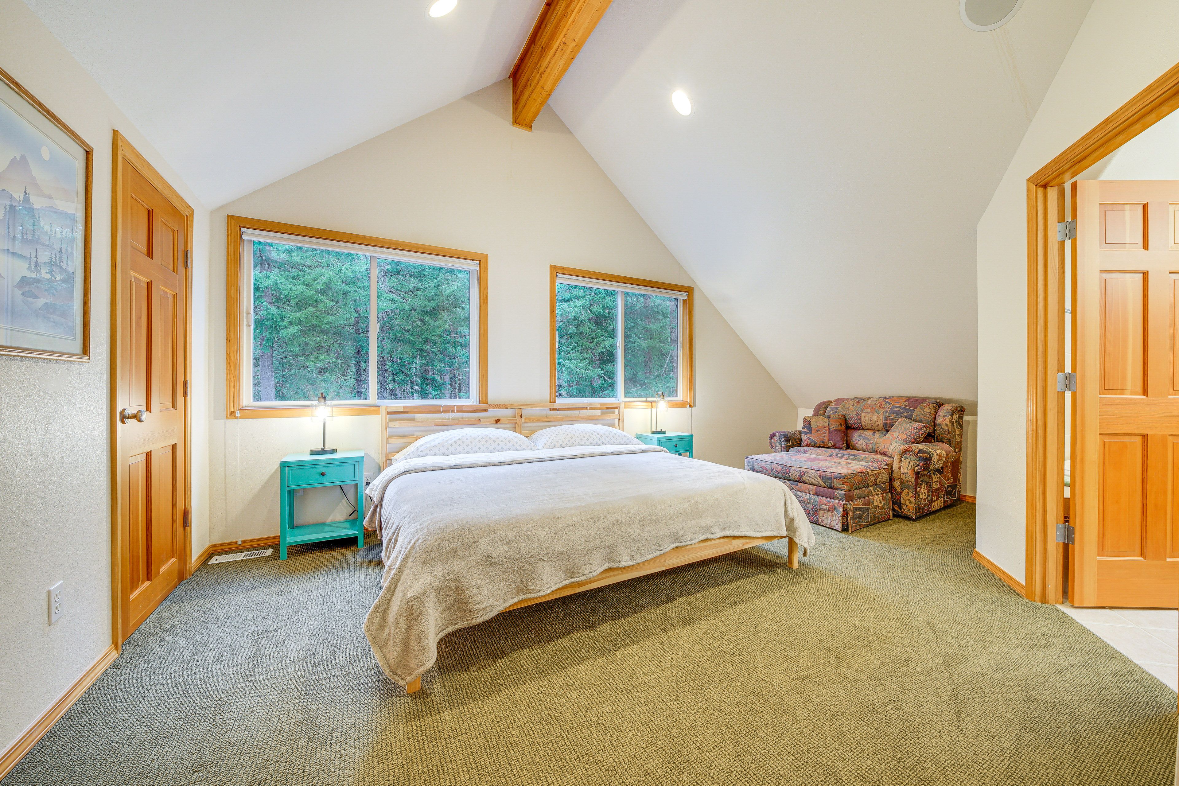 Bedroom 3 | 2nd Floor | King Bed | Twin Sleeper Chair