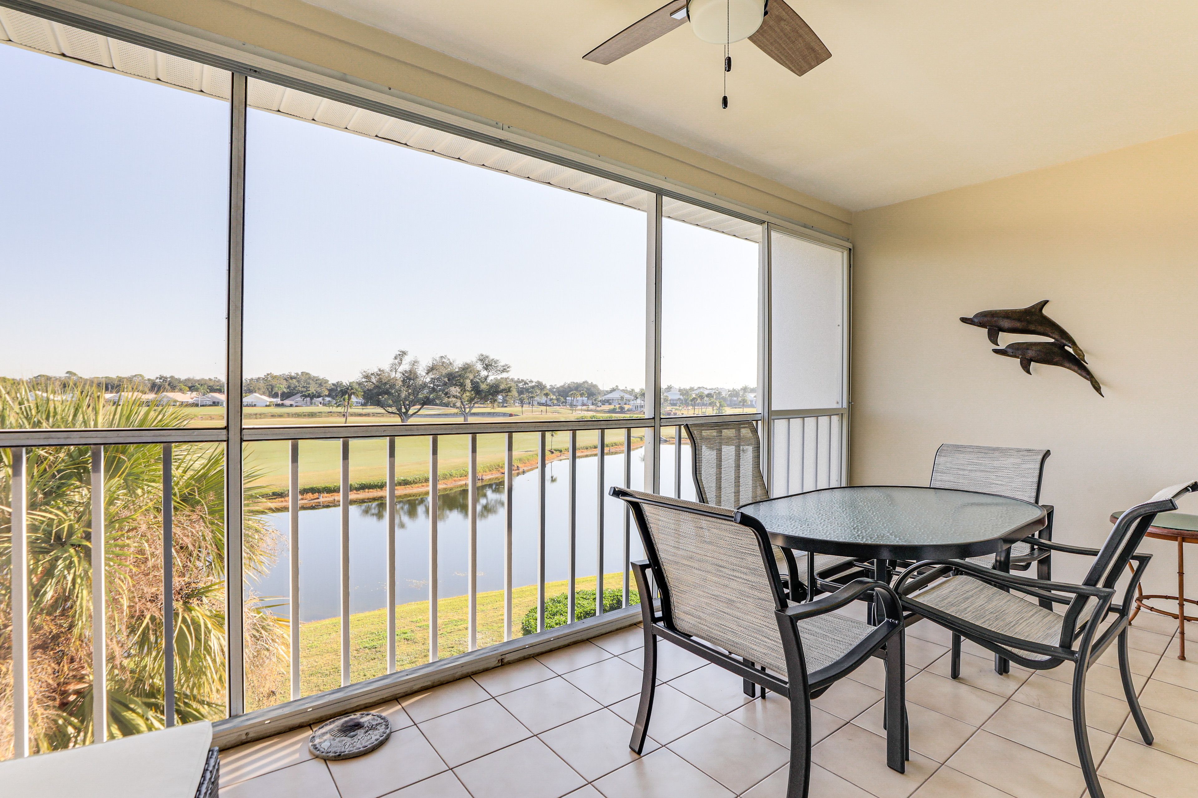 Balcony Lanai | Golf Course View