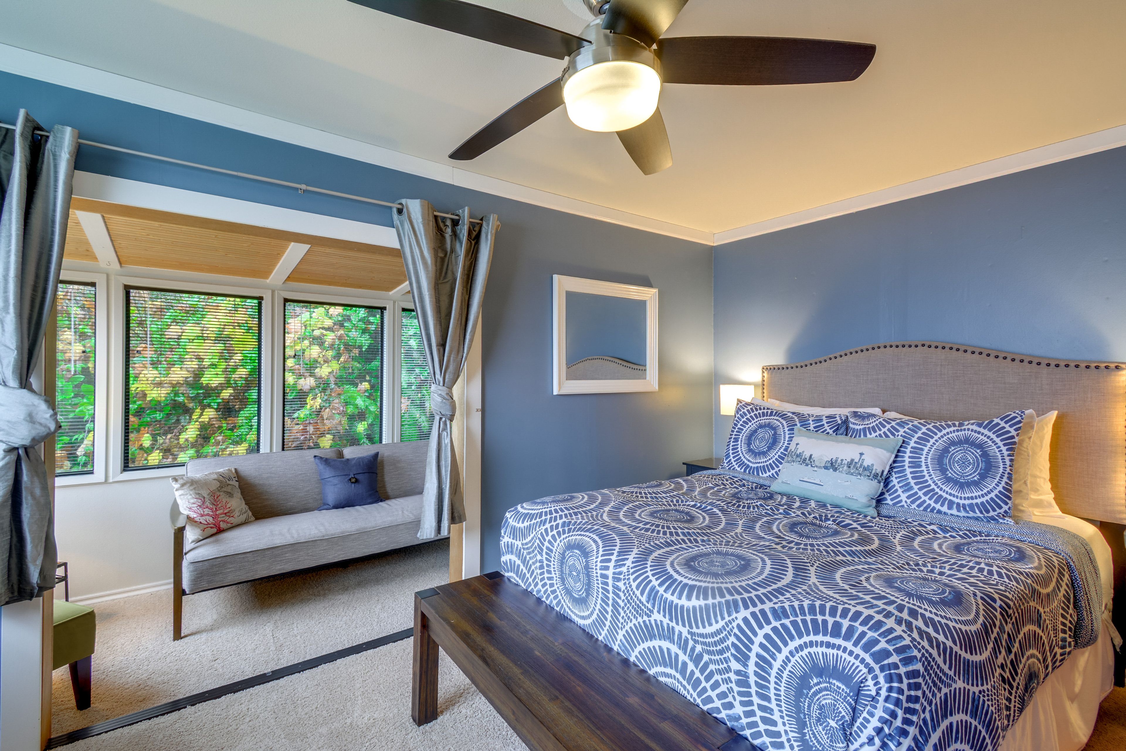 Bedroom 2 | 2nd Floor | Queen Bed | Full Futon