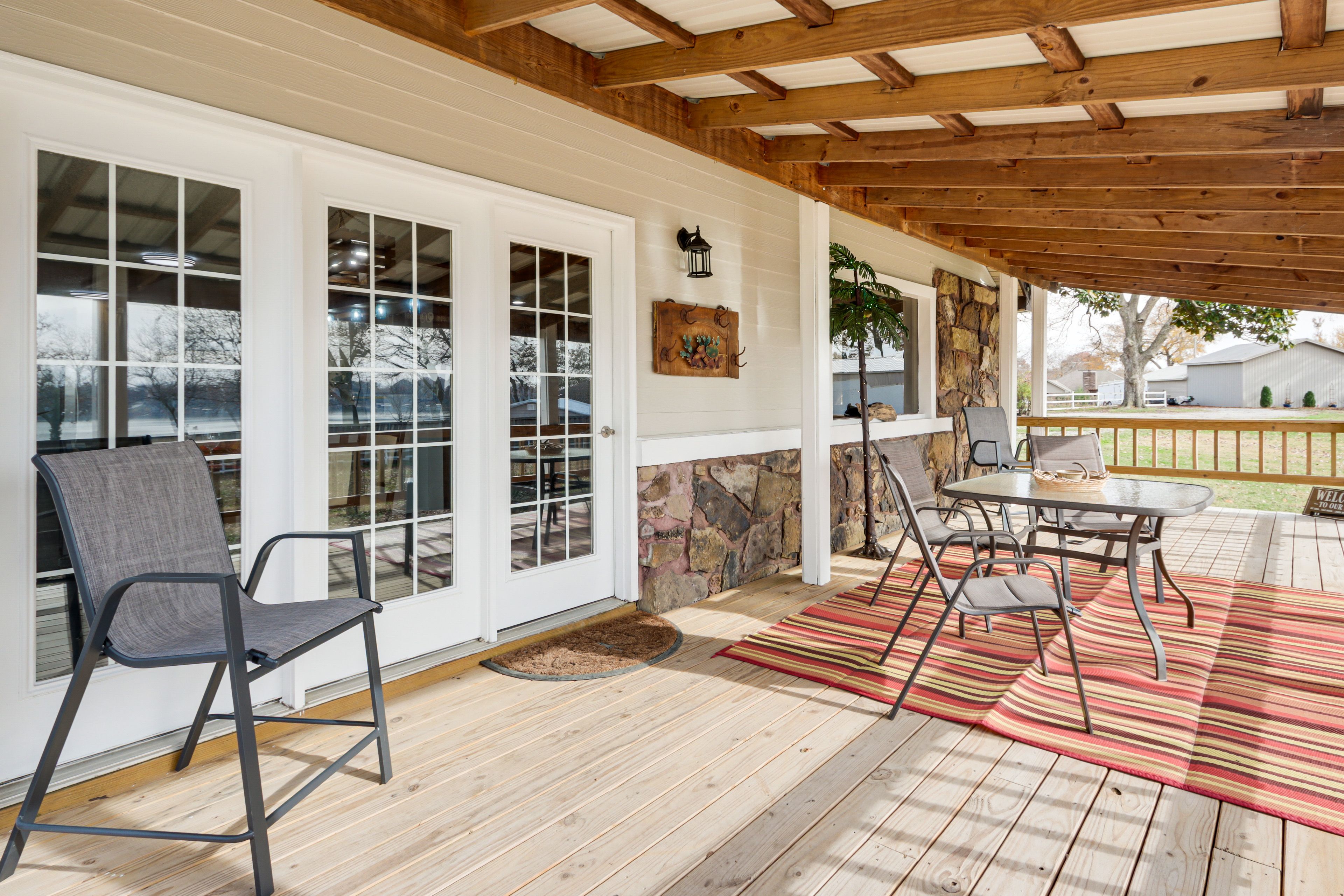 House Exterior | Covered Deck | Lake Views