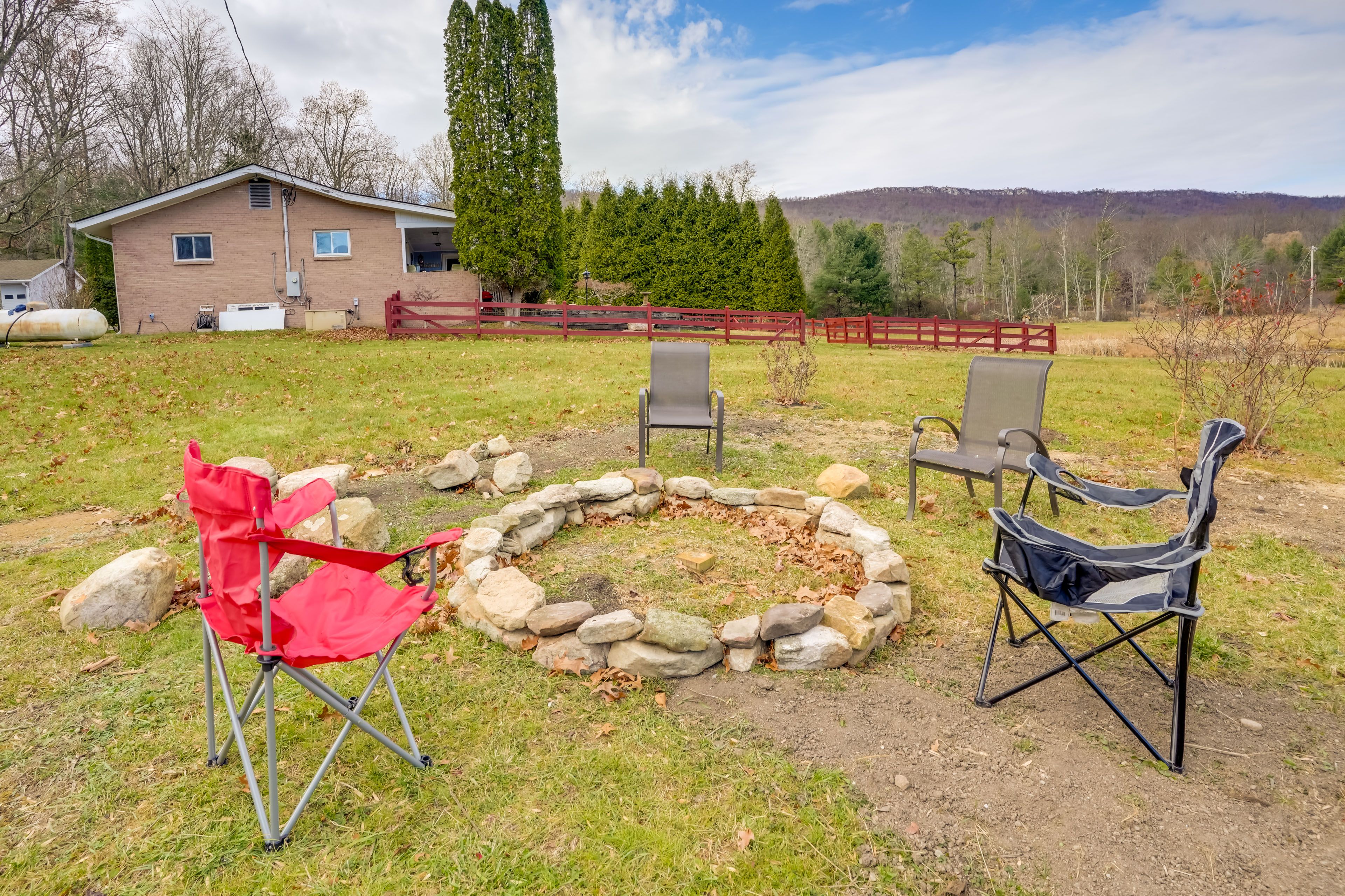 Wood-Burning Fire Pit