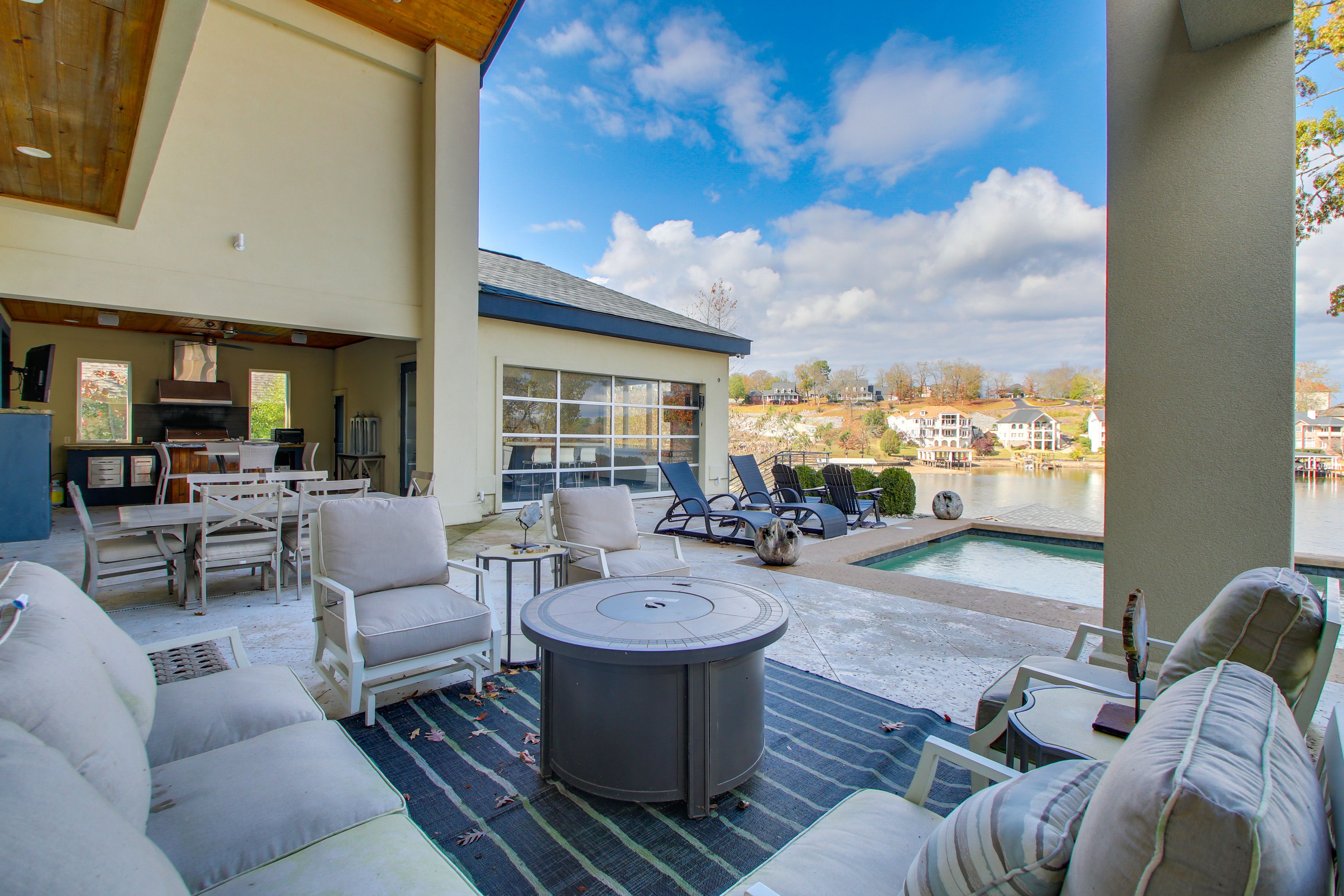 Private Patio | Fire Pit | Pool (Not Heated) | Outdoor Dining