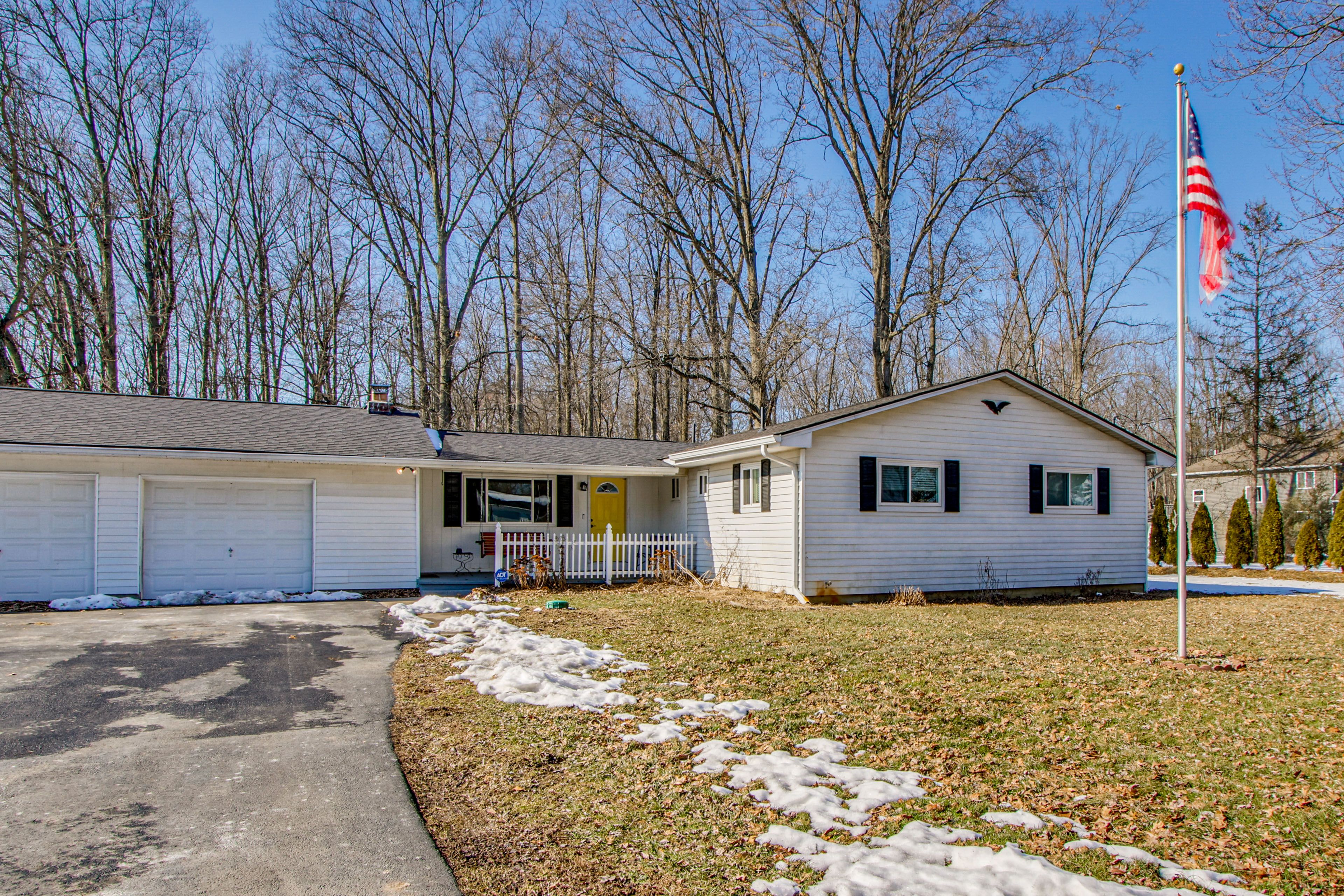 Property Exterior | Spacious Yard w/ Patio