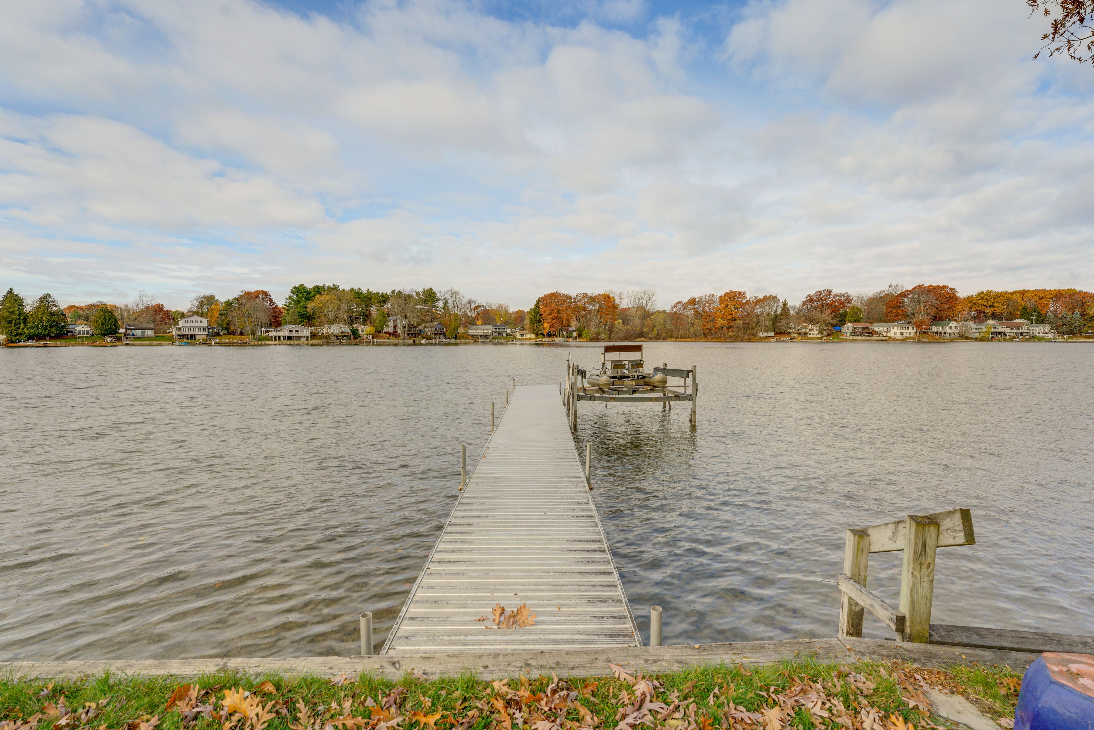 Otter Lake Vacation Rental | 2BR | 1BA | 2 Steps to Enter | 800 Sq Ft