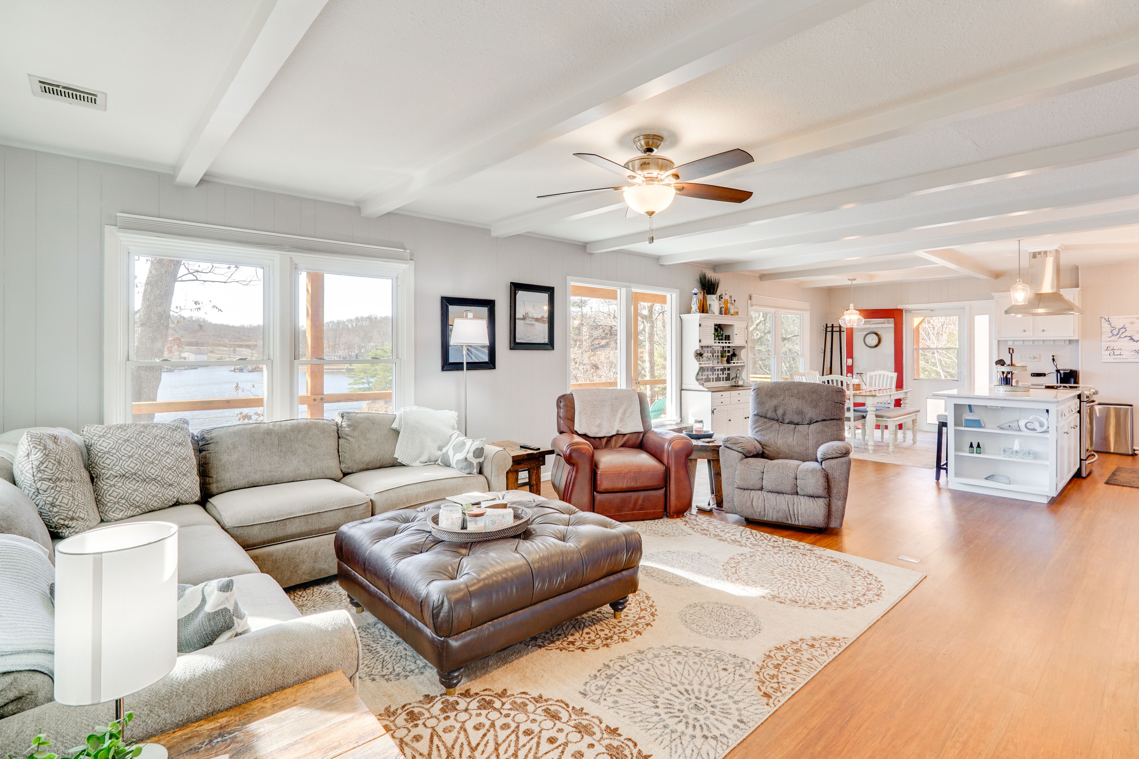 Living Area | TV | Fireplace | Board Games