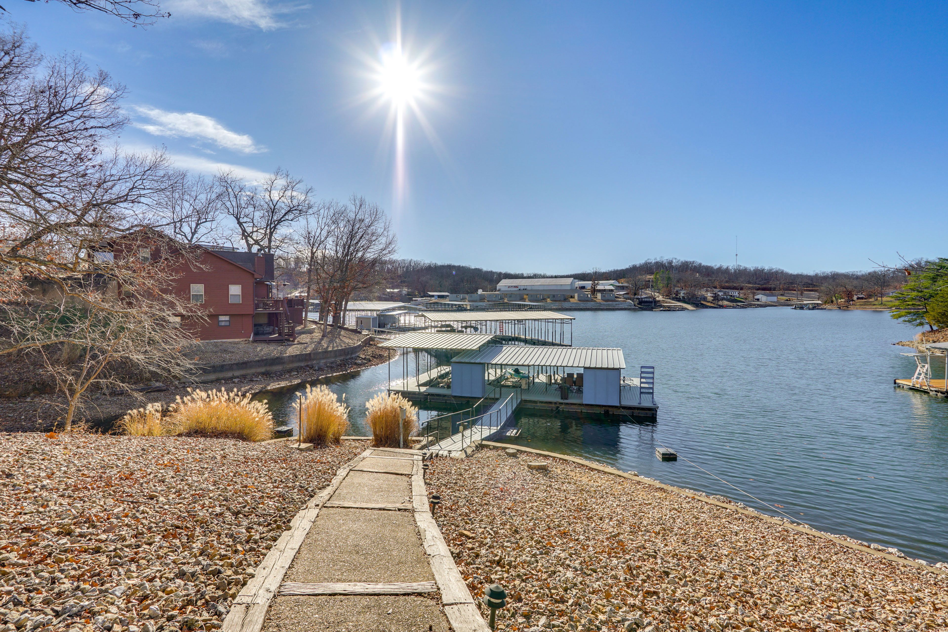 House Exterior | Private Boat Dock | Kayaks | Lake Views & Access