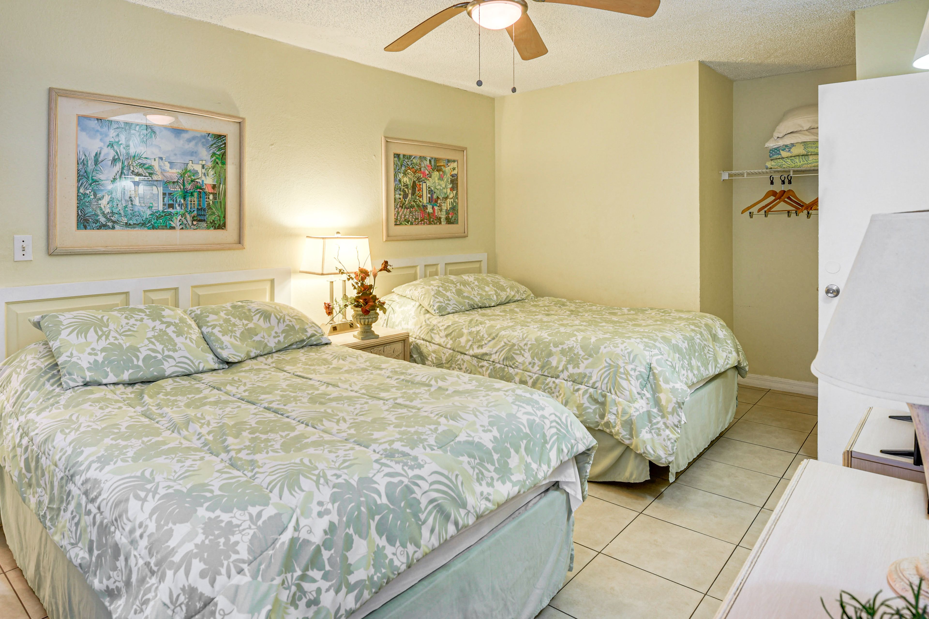 Bedroom | 2 Full Beds