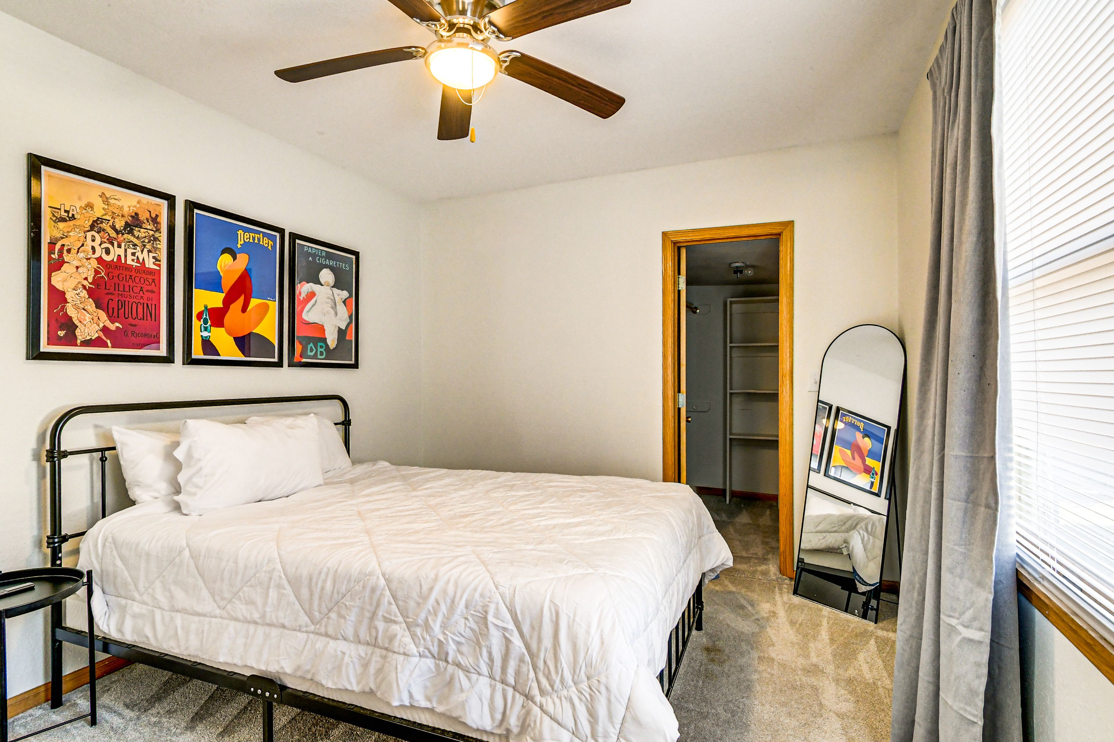 Bedroom 1 | King Bed | Linens Provided | Smart TV