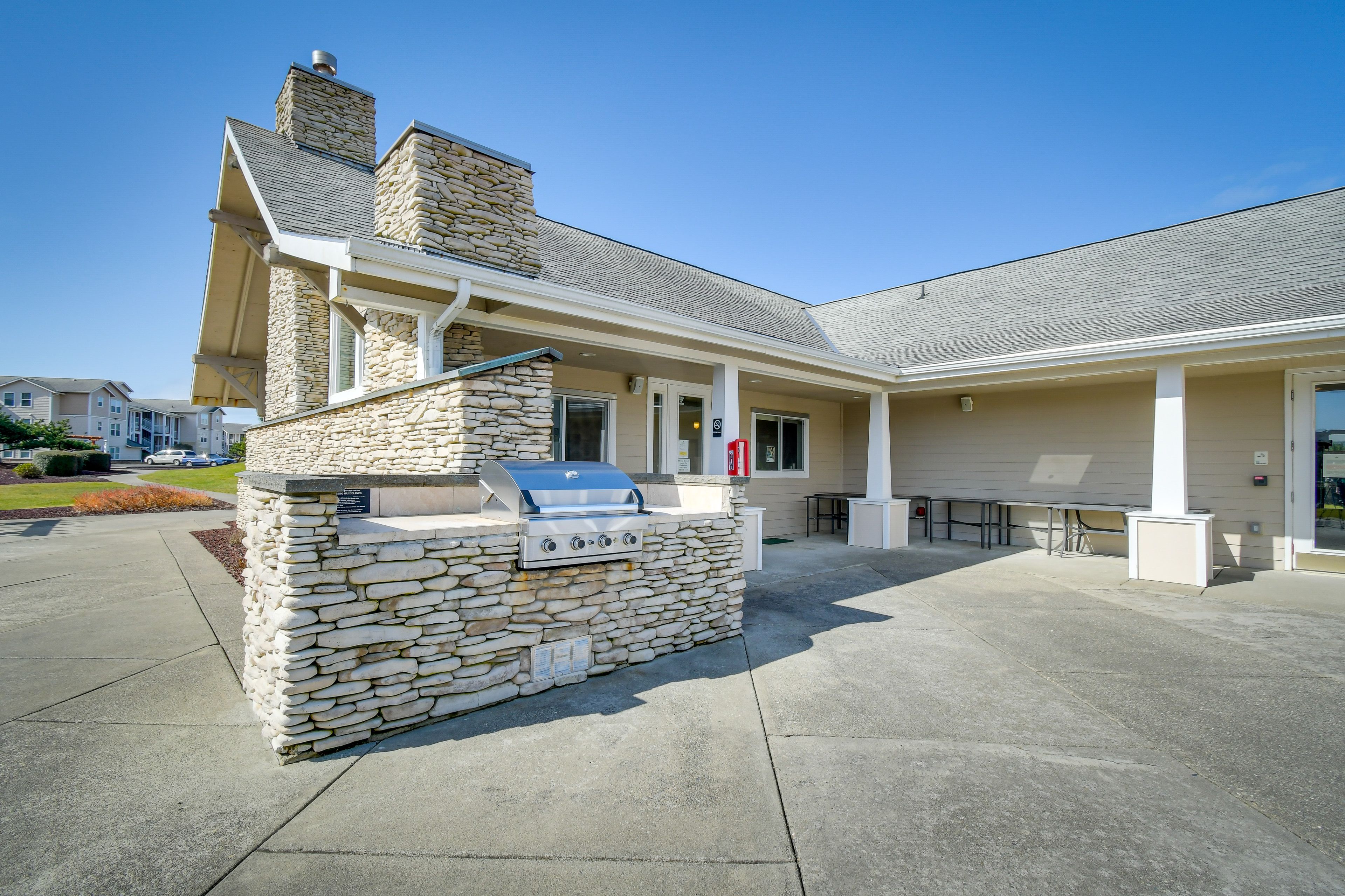 Community Grill Area