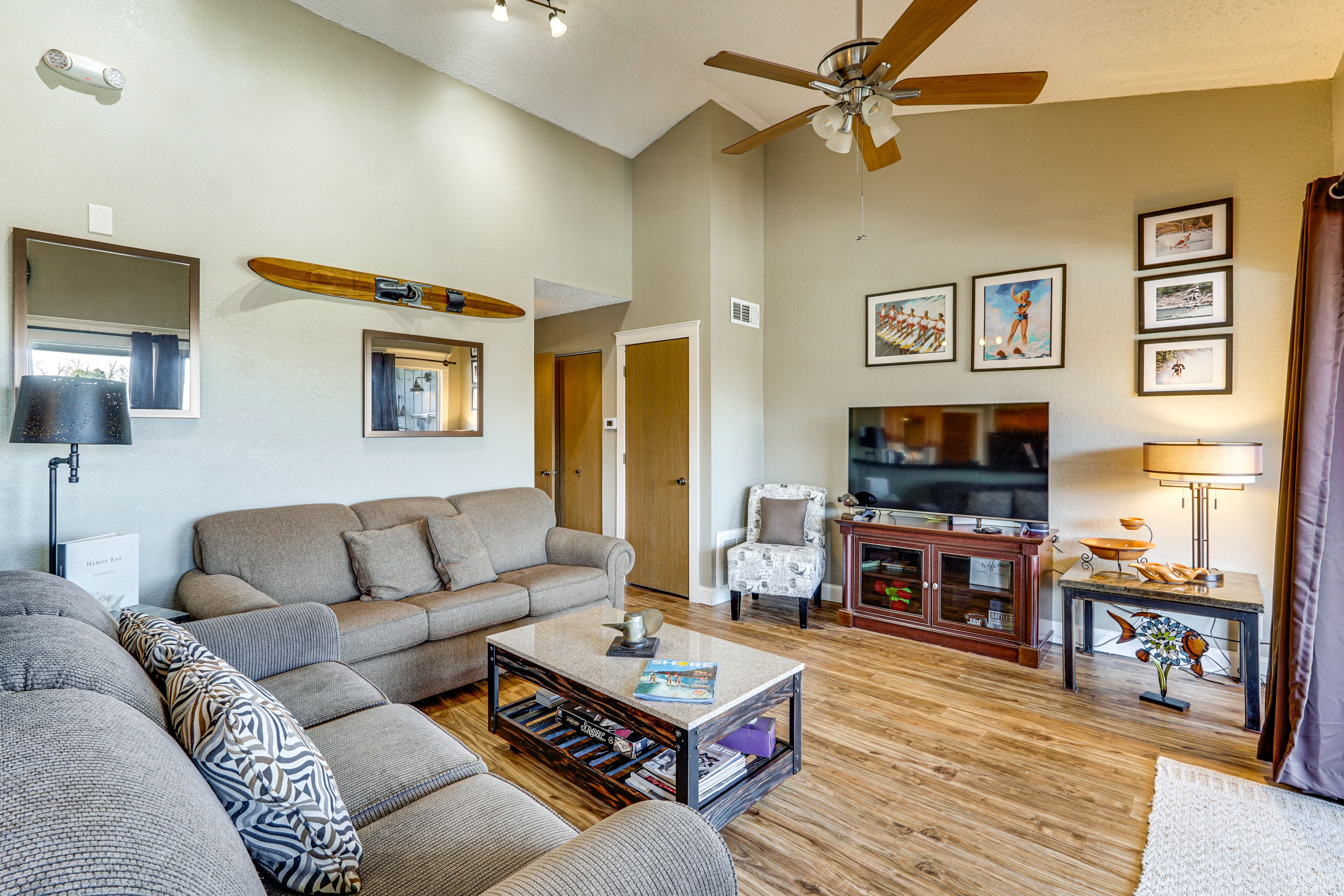 Interior | Single-Story Condo | In-Unit Laundry