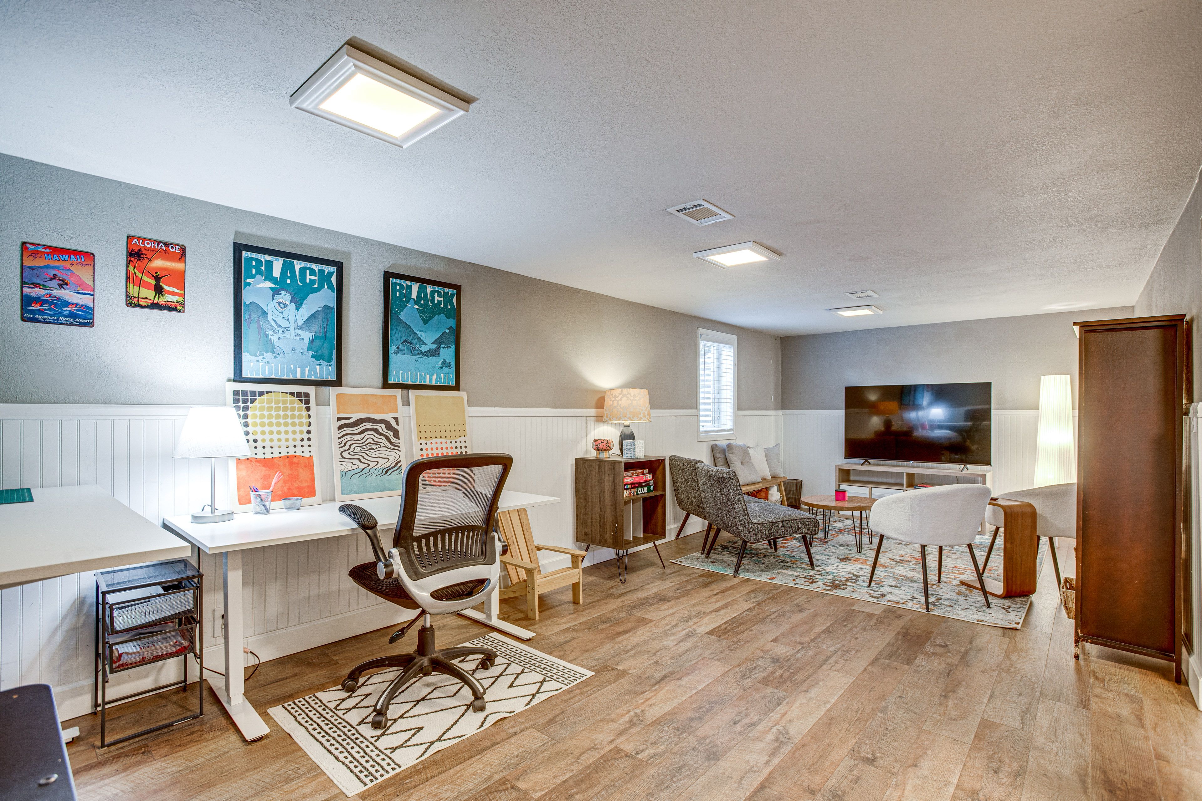 Additional Living Space | Lower Level | Central A/C & Heating